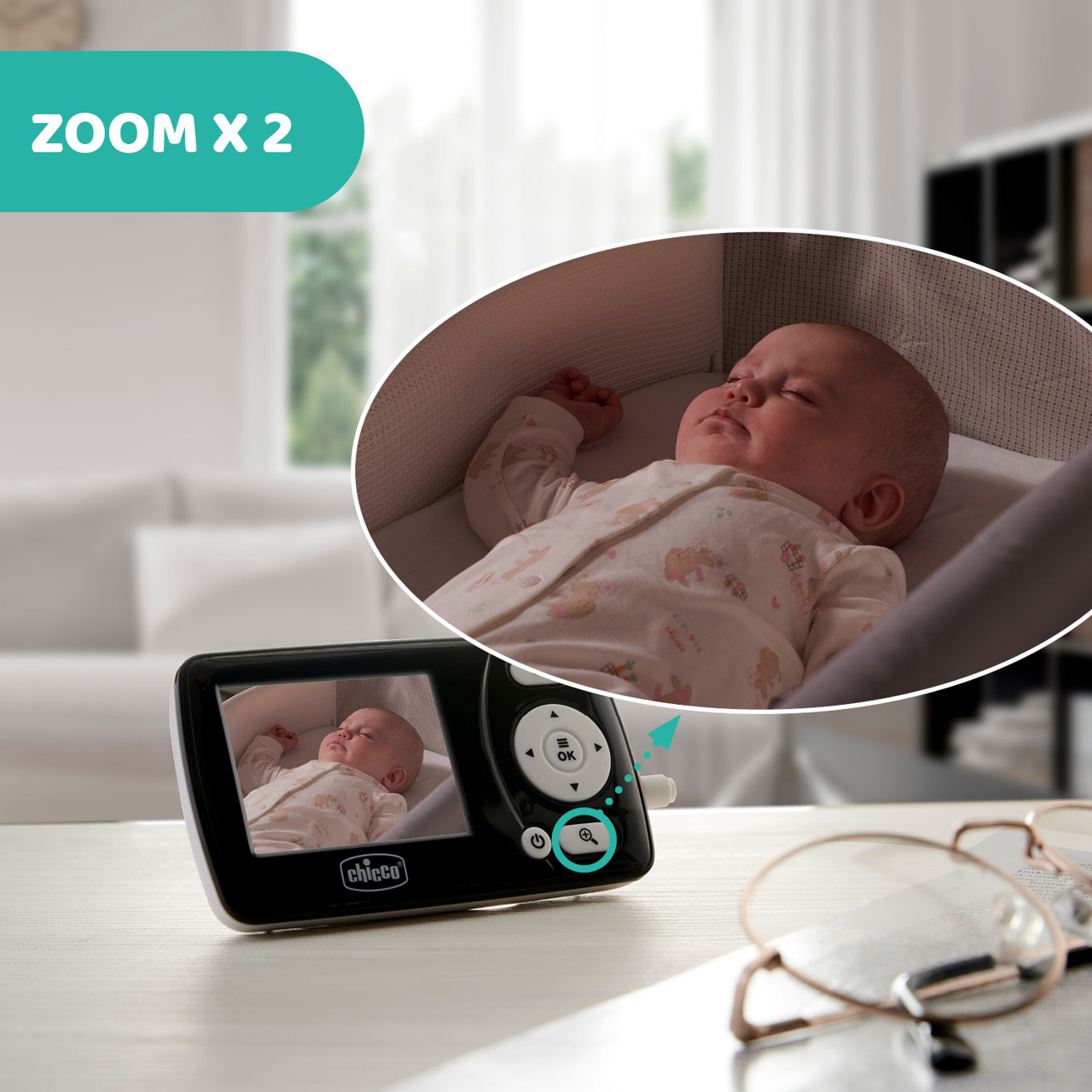 Chicco baby control clasic, monitor para vigilar a tu bebé