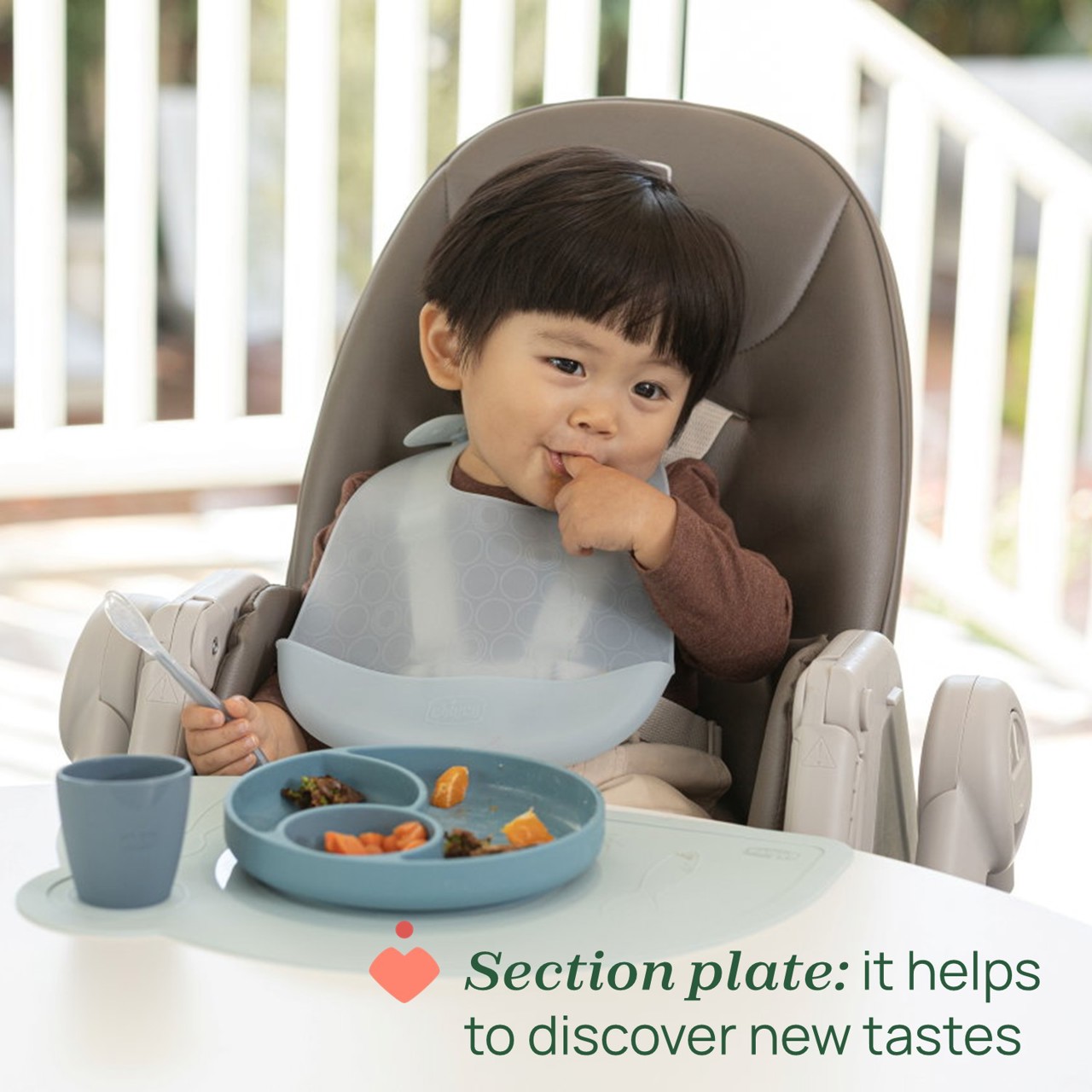 Plato de silicona con ventosa Chicco - 3