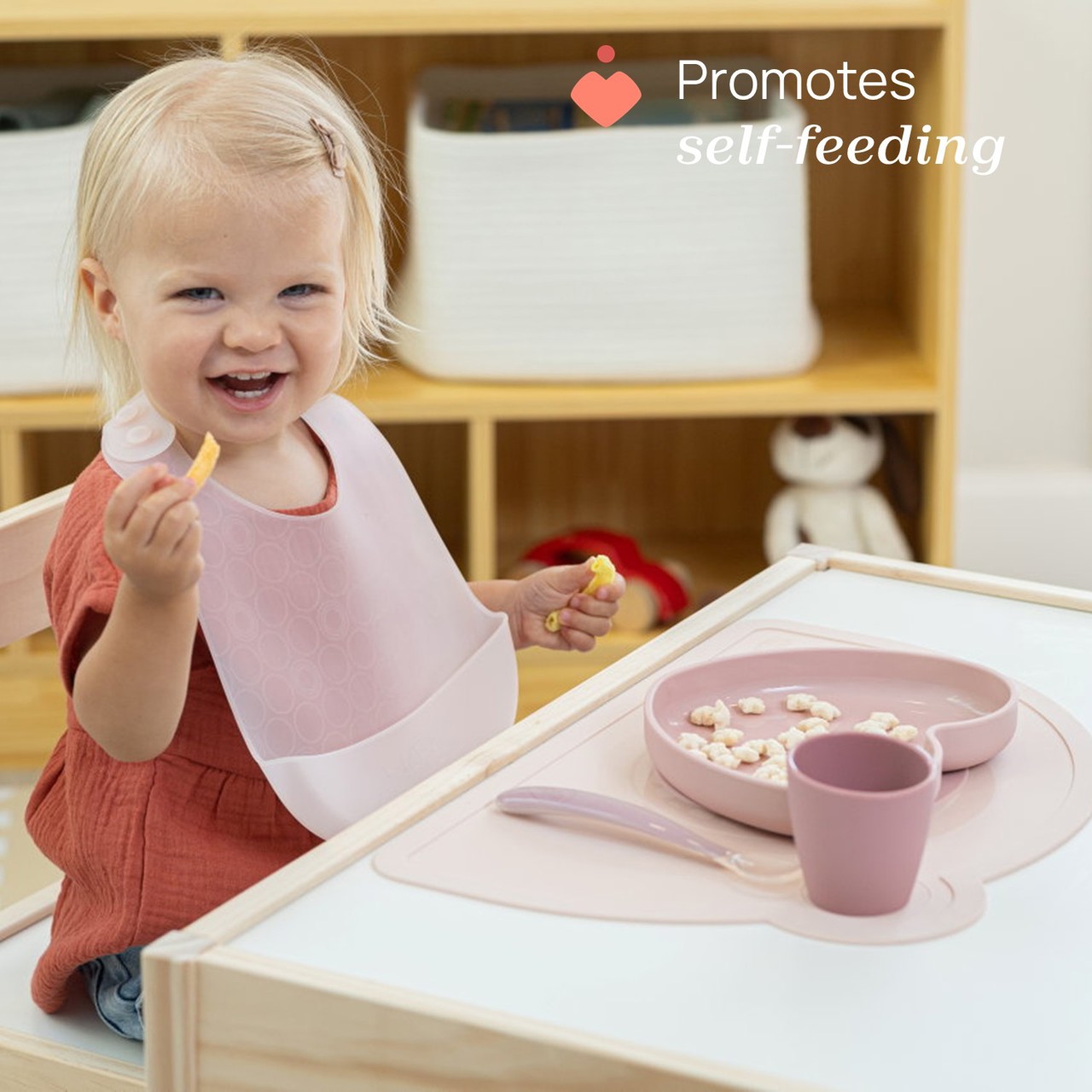 Prato de Silicone Easy Plate Chicco - 1