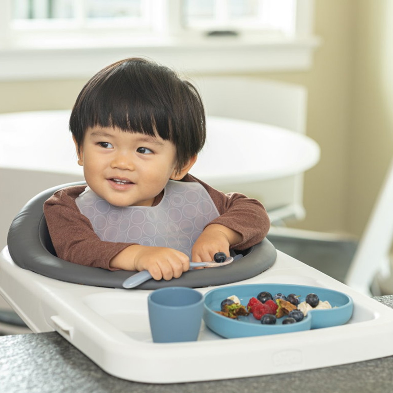 Prato de Silicone Easy Plate Chicco - 3