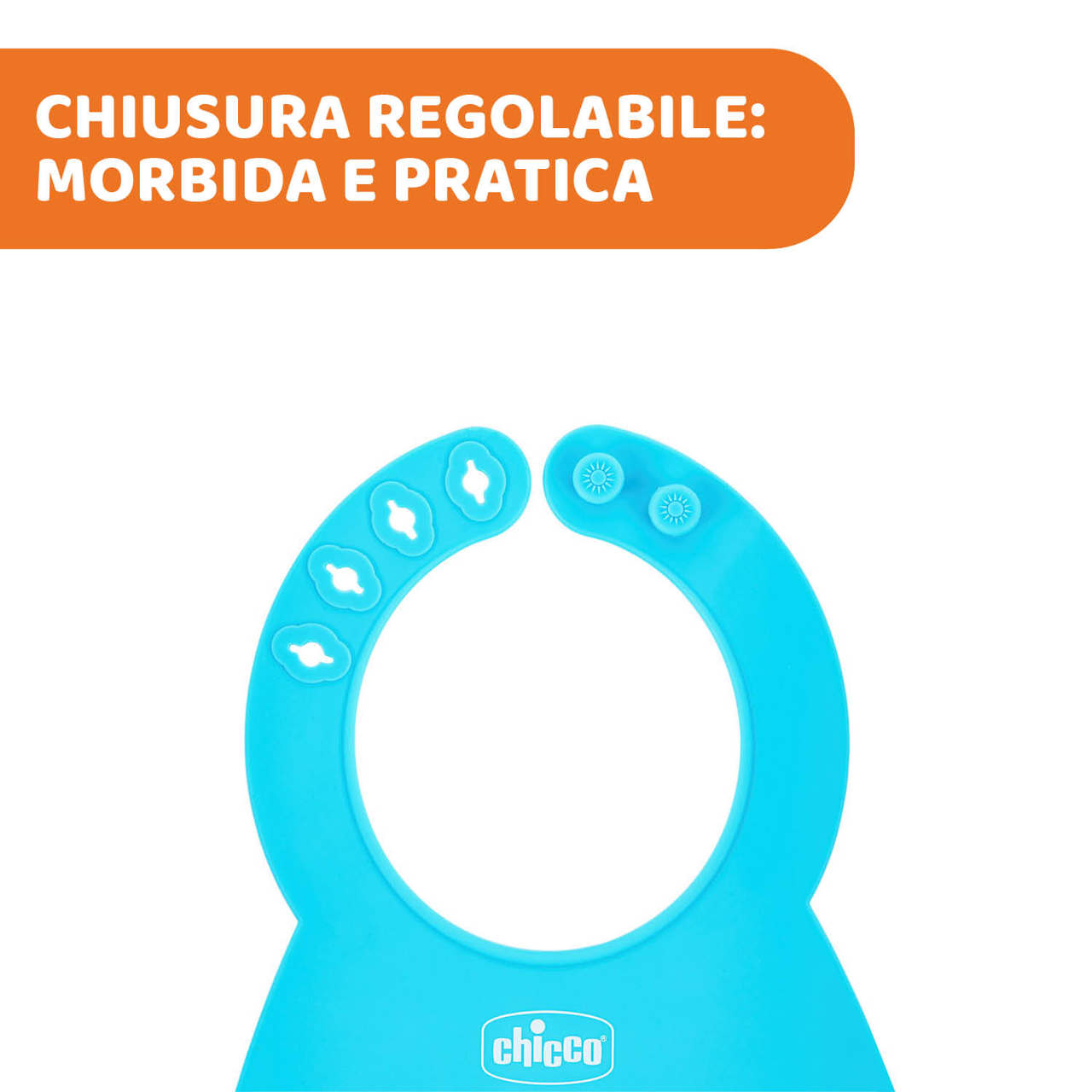 Bavaglino in silicone facile da arrotolare null - 6