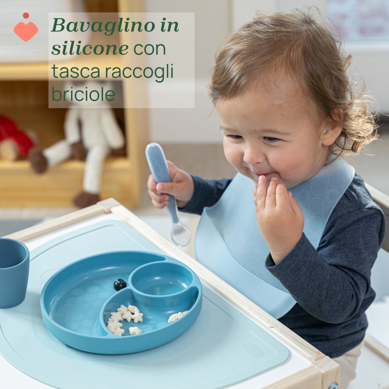 Bavaglino Easy Roll Chicco - 1