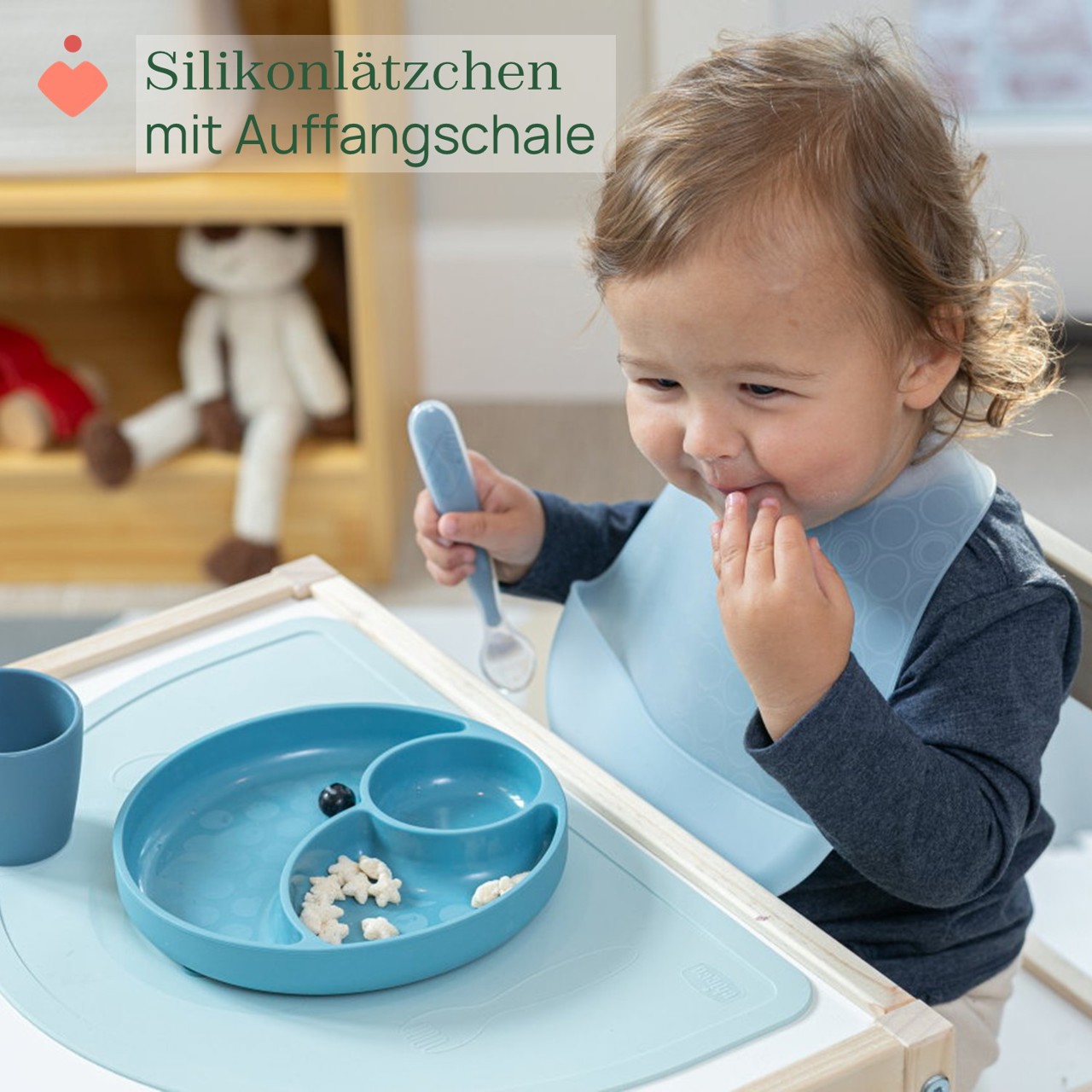 Silikon- L&auml;tzchen mit Auffangschale 6m+ null - 5