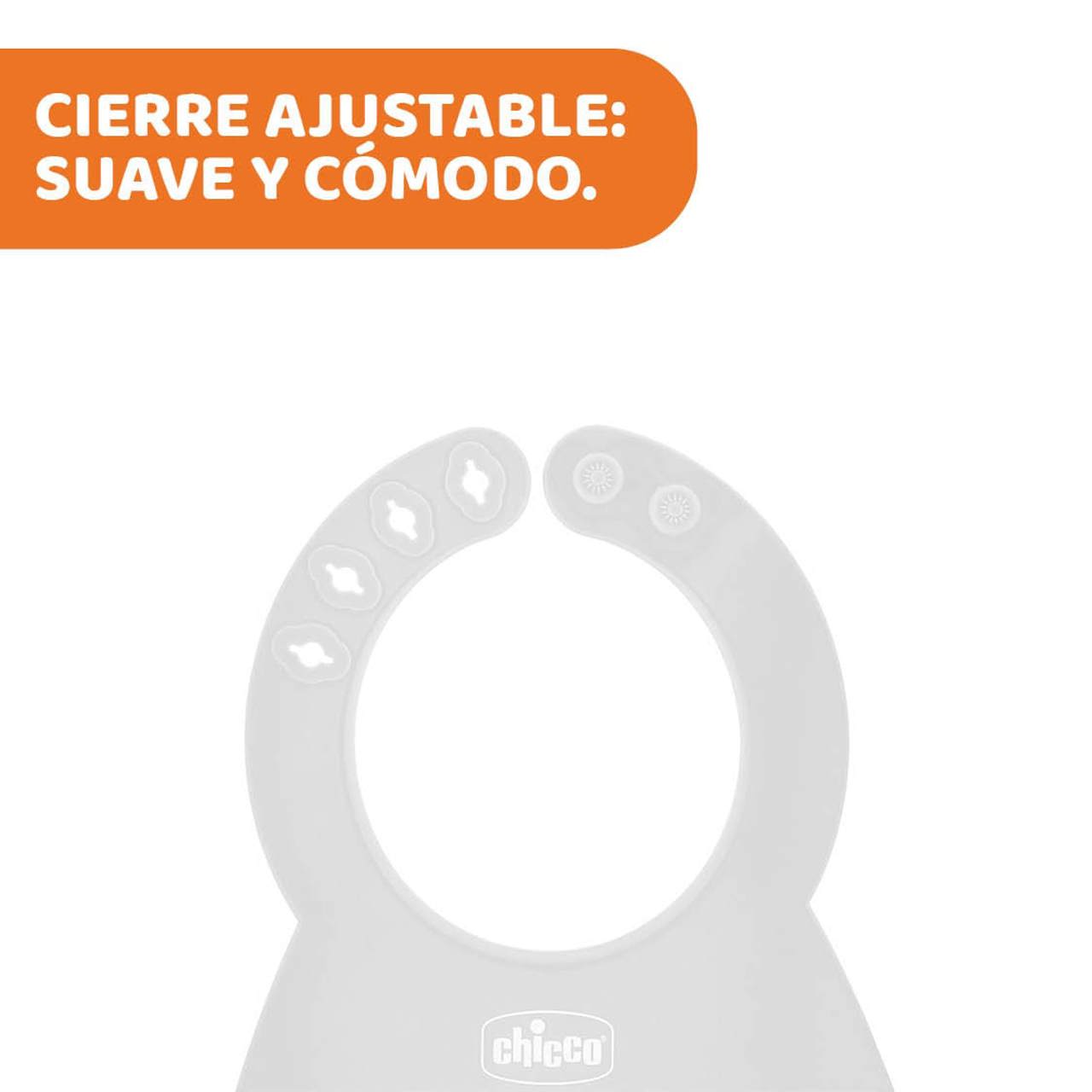 Babero Easy Roll Silicona Chicco - 2