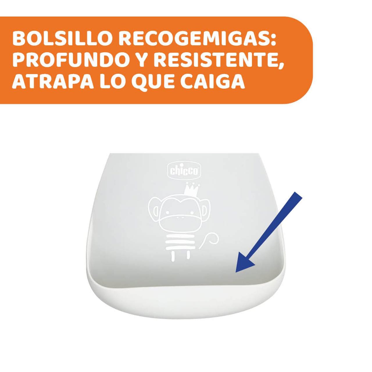Babero Easy Roll Silicona Chicco - 4