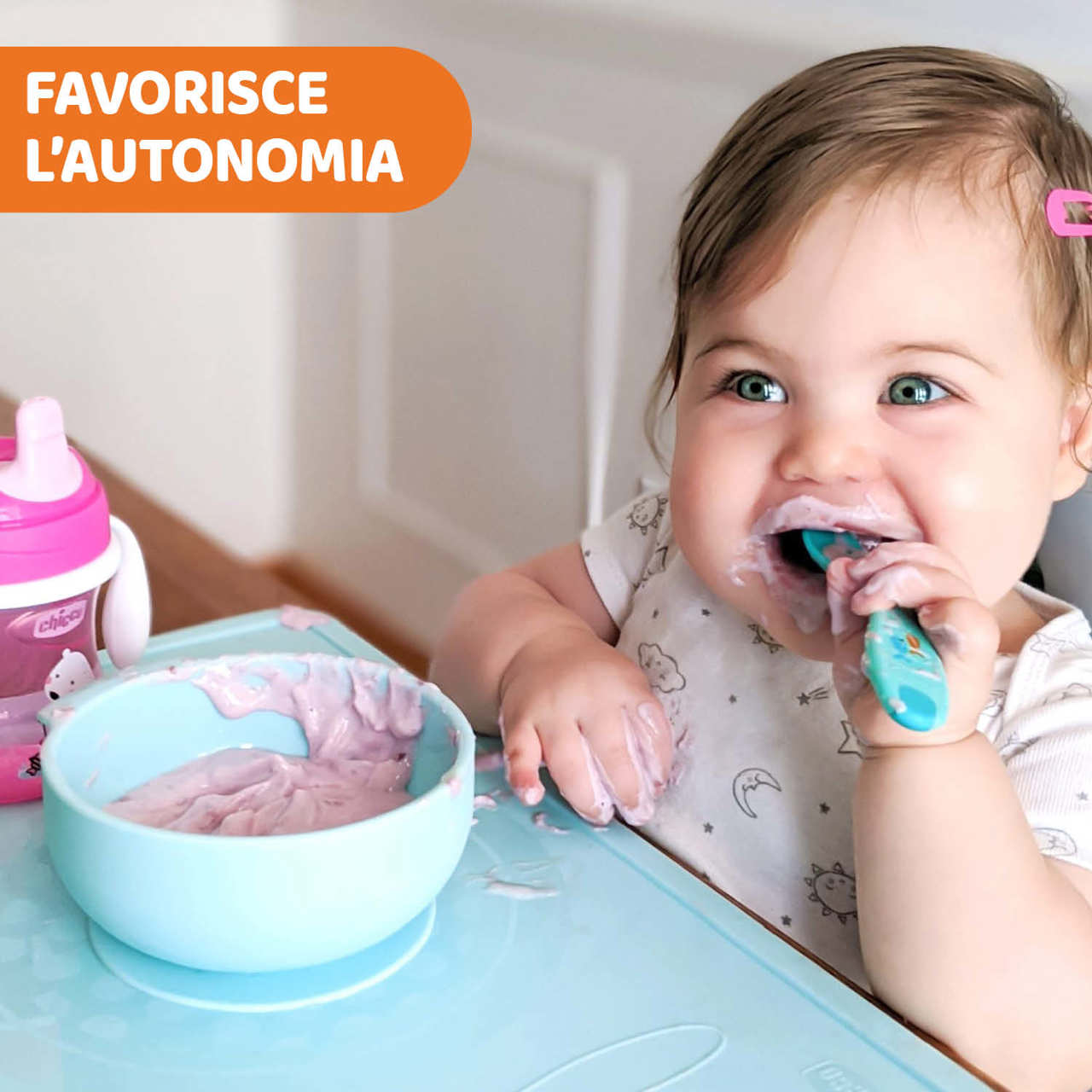 Ciotola in silicone Chicco - 1