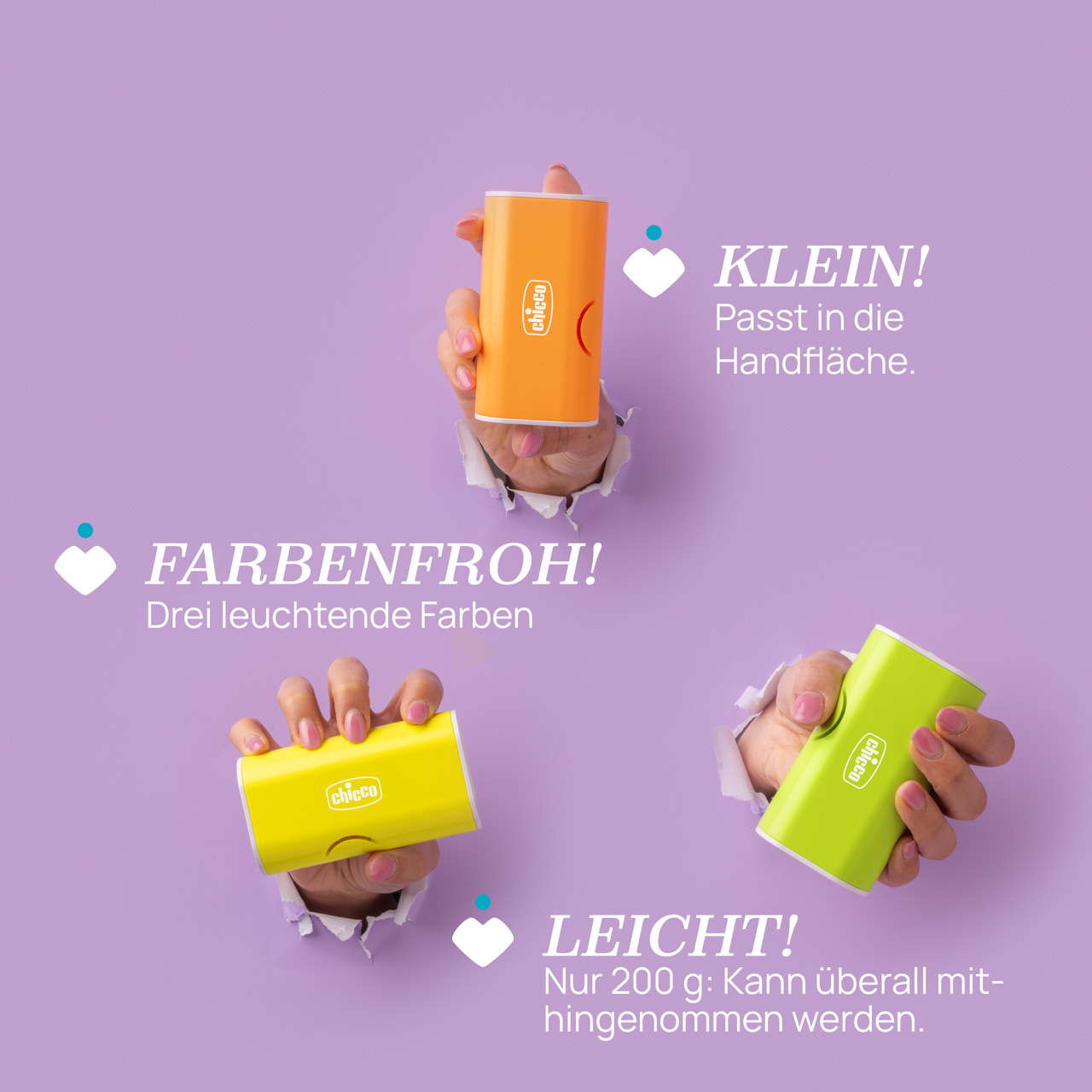 Easy Breath Mikrokolben-Inhalator, sortiert null - 1