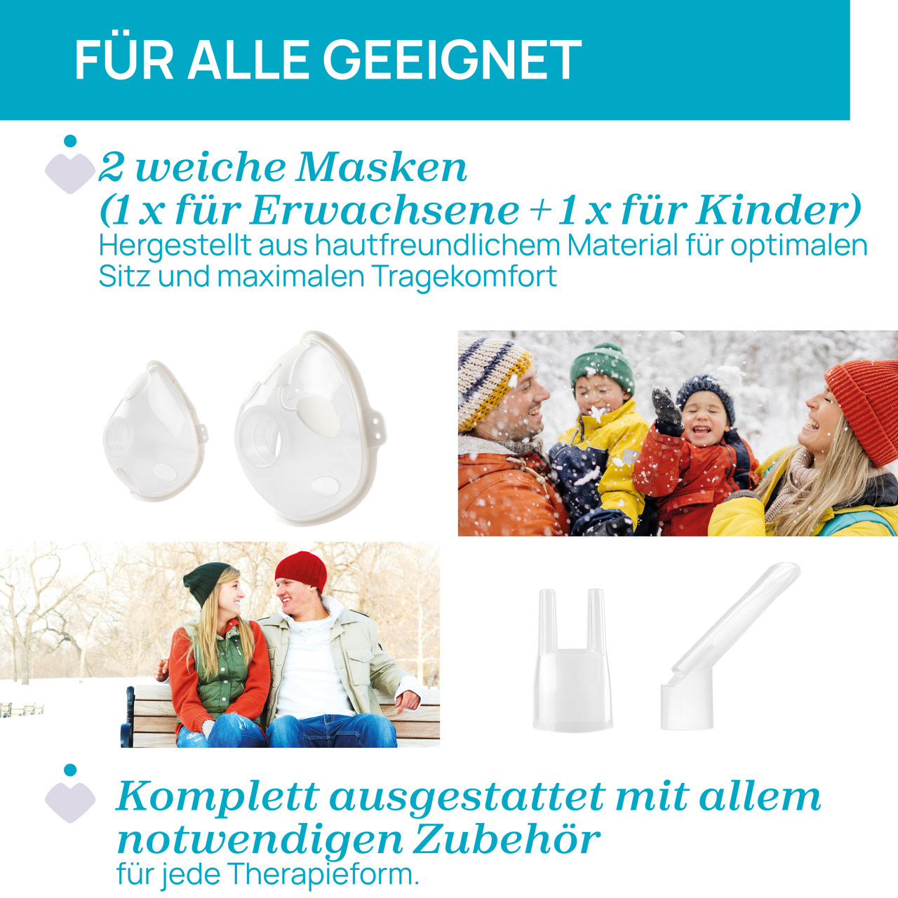 Easy Breath Mikrokolben-Inhalator, sortiert null - 3