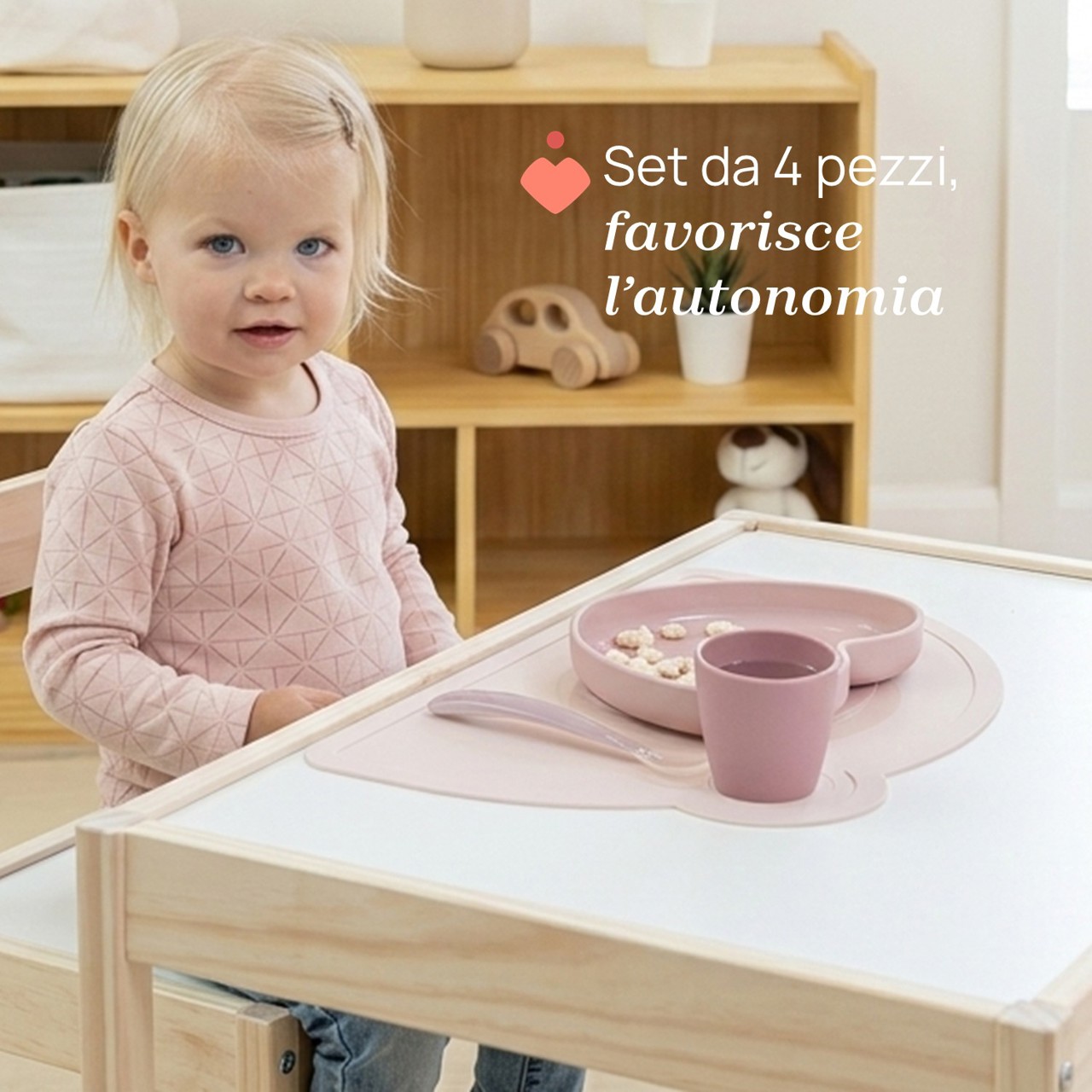 Easy Food - Set di svezzamento in silicone Chicco - 1
