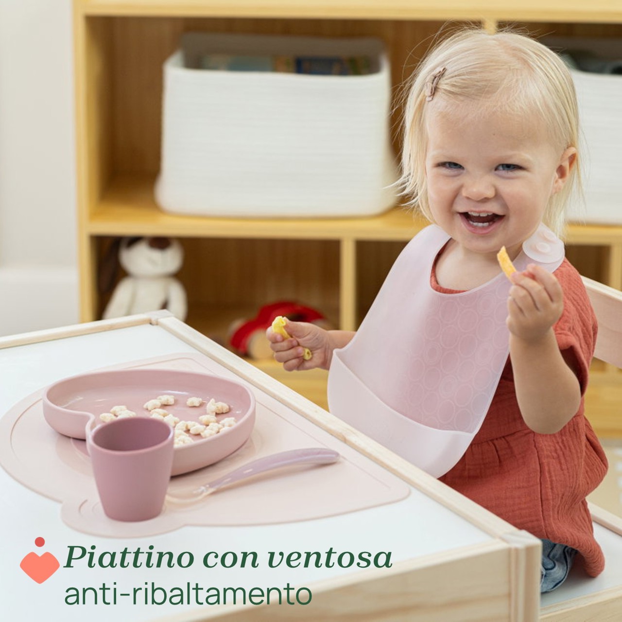 Easy Food - Set di svezzamento in silicone Chicco - 2