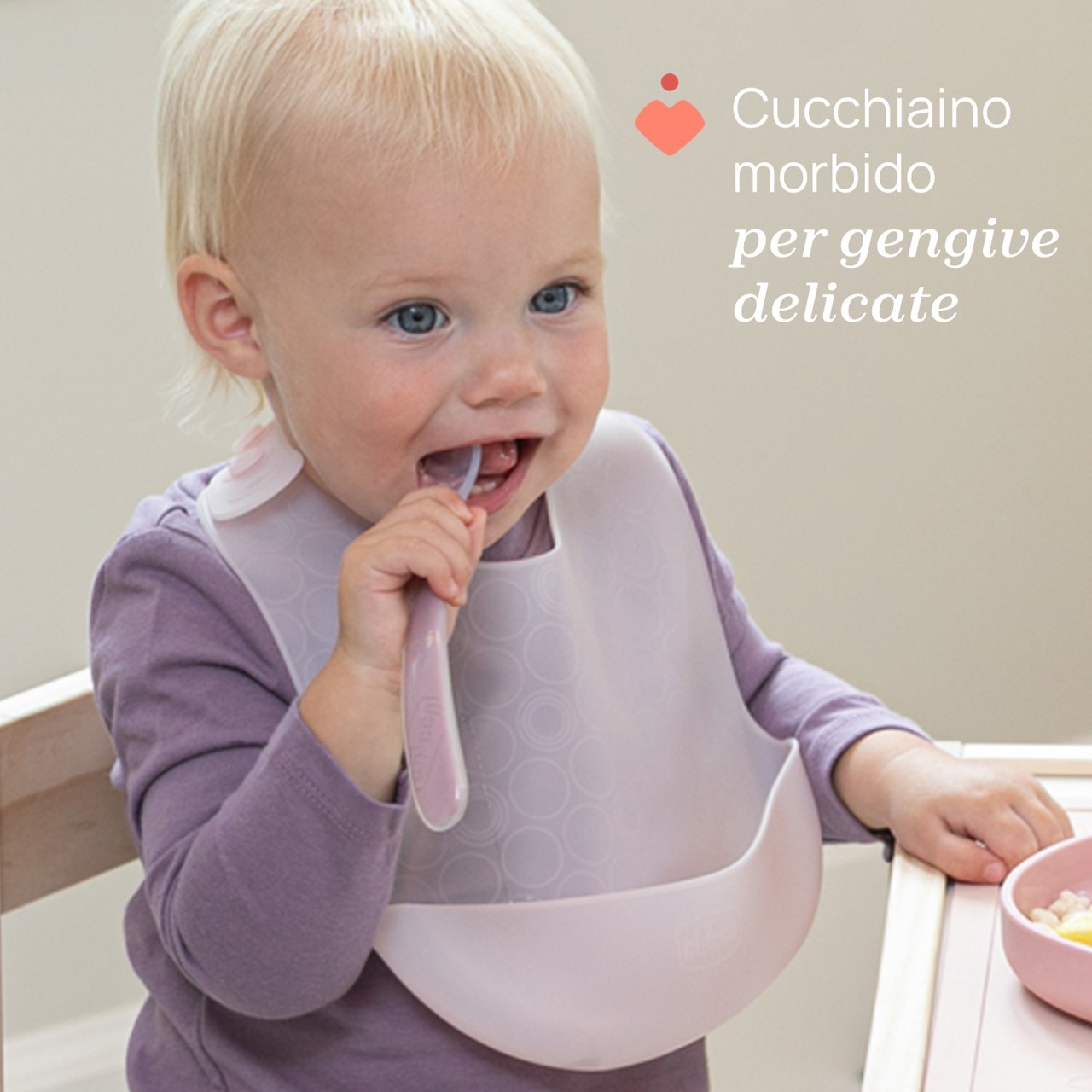 Easy Food - Set di svezzamento in silicone Chicco - 3