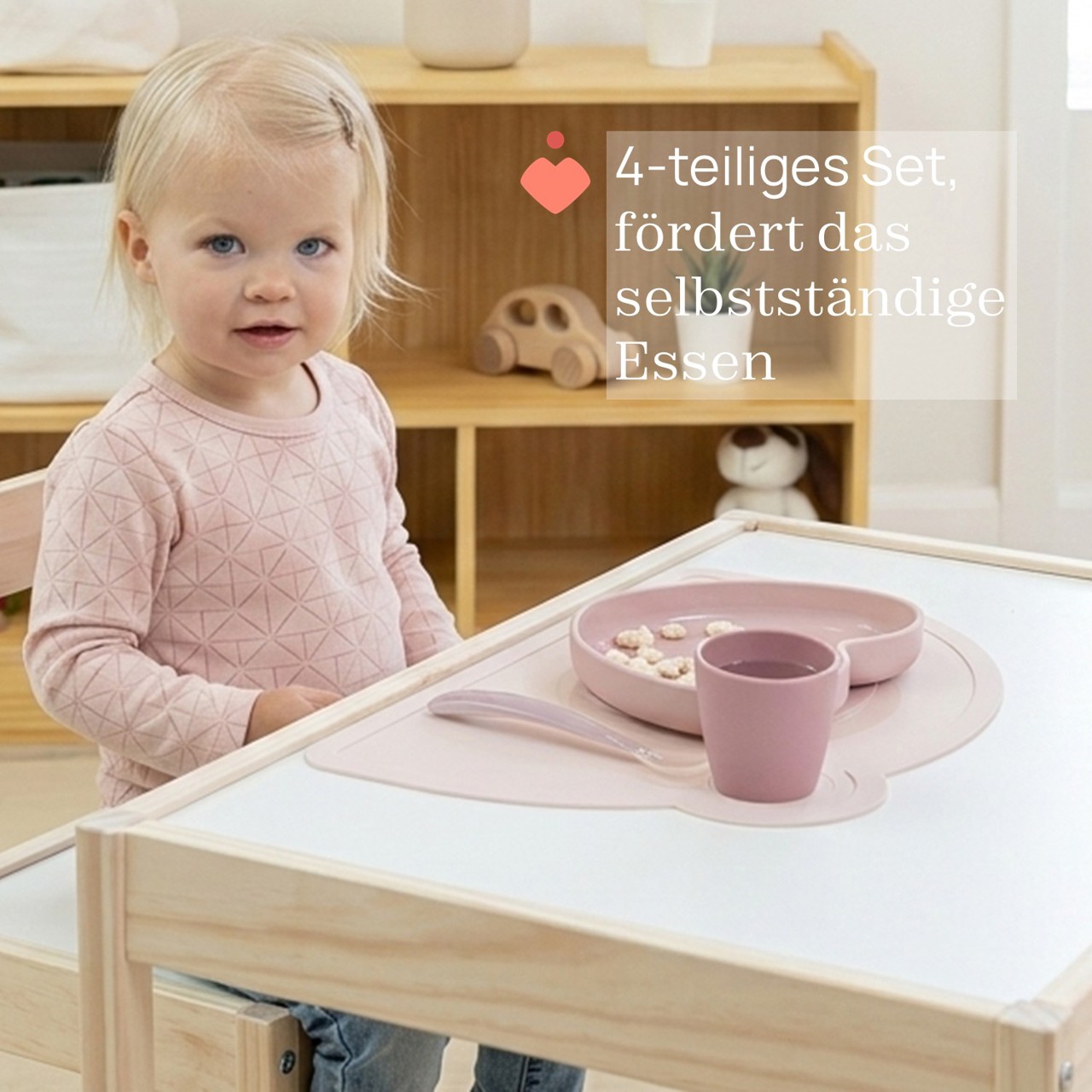 Silikon-Mahlzeit-Set, 4-teilig null - 7