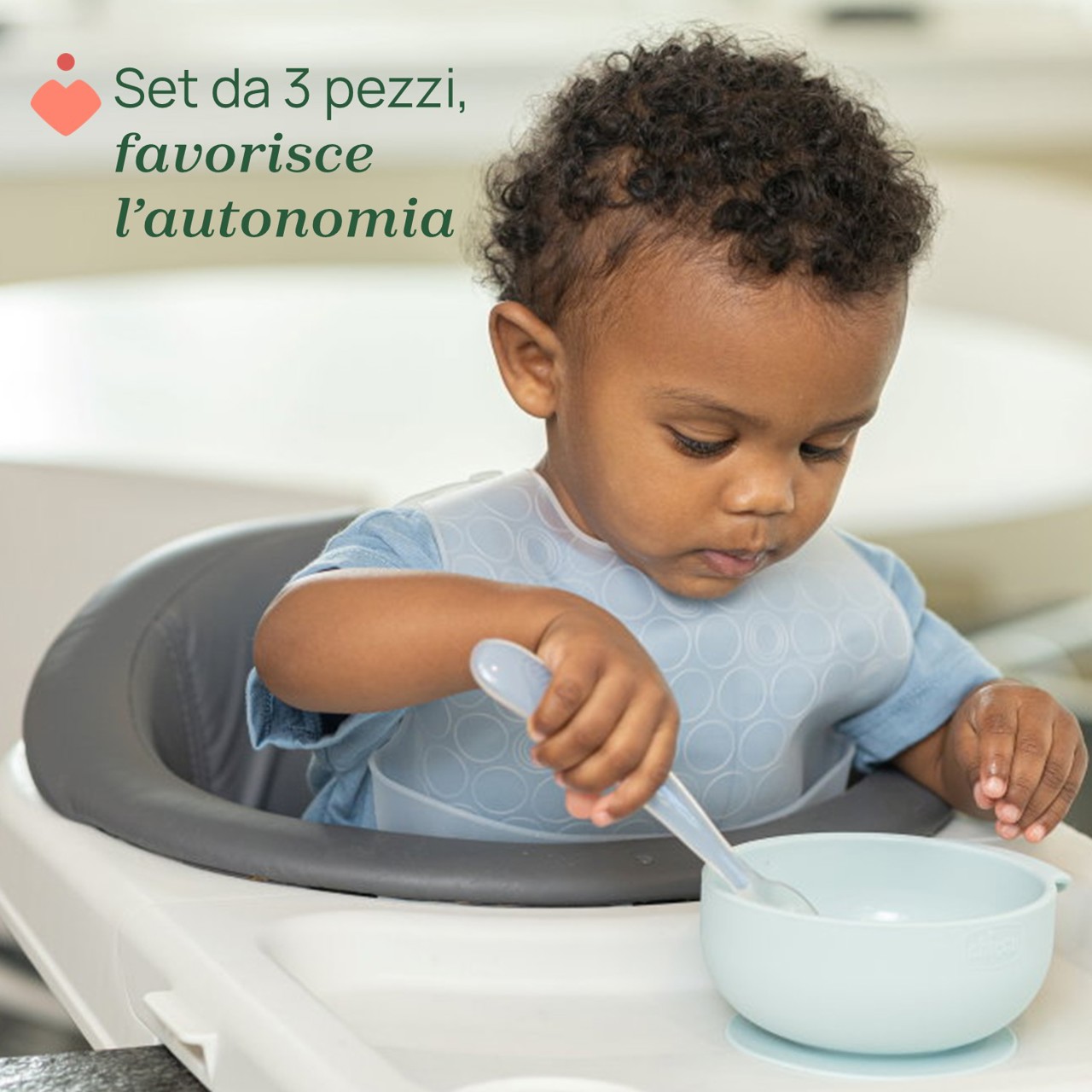 Easy Start - Set di svezzamento in silicone Chicco - 1