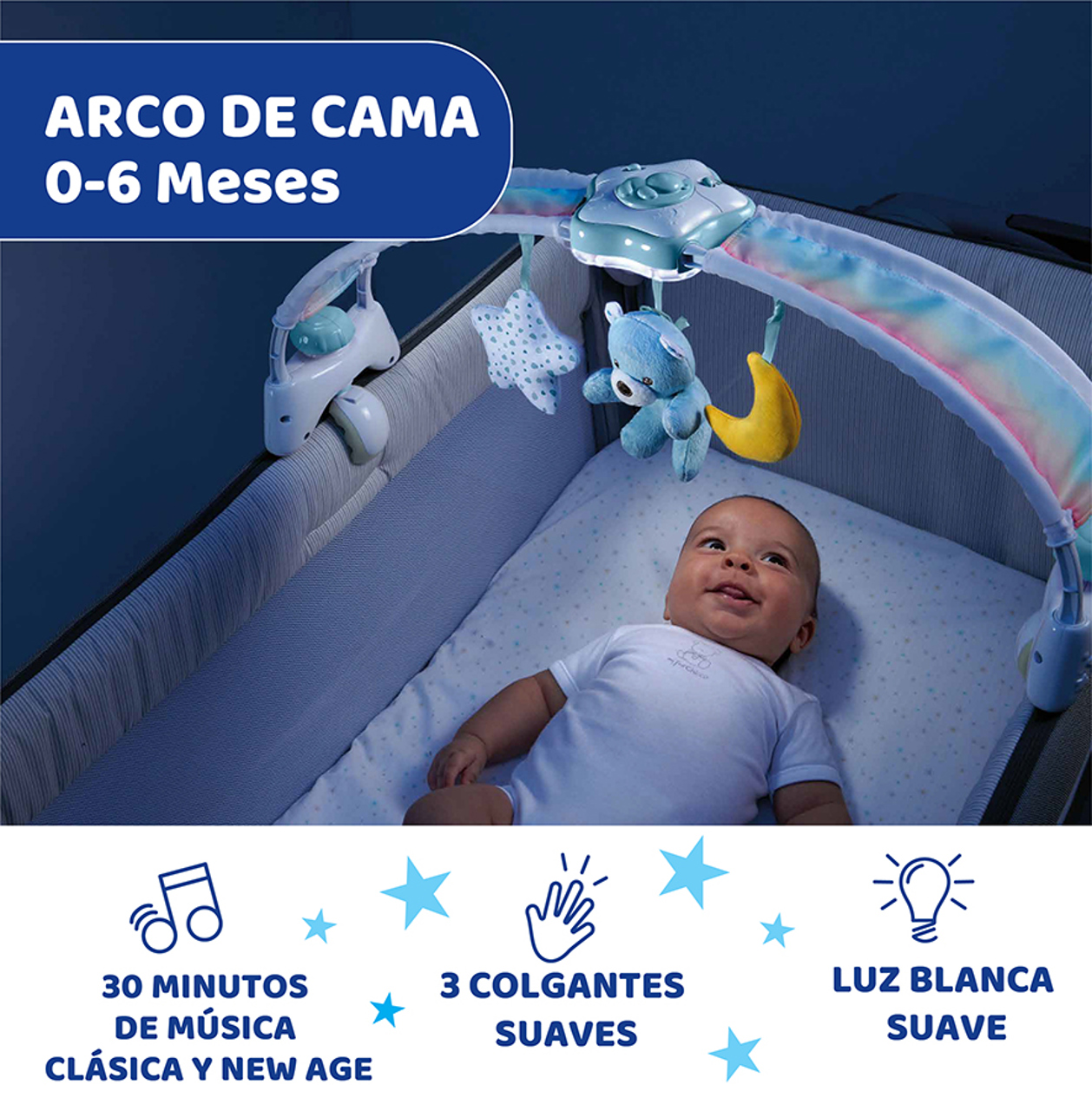 Arco de cuna Rainbow Sky null - 3