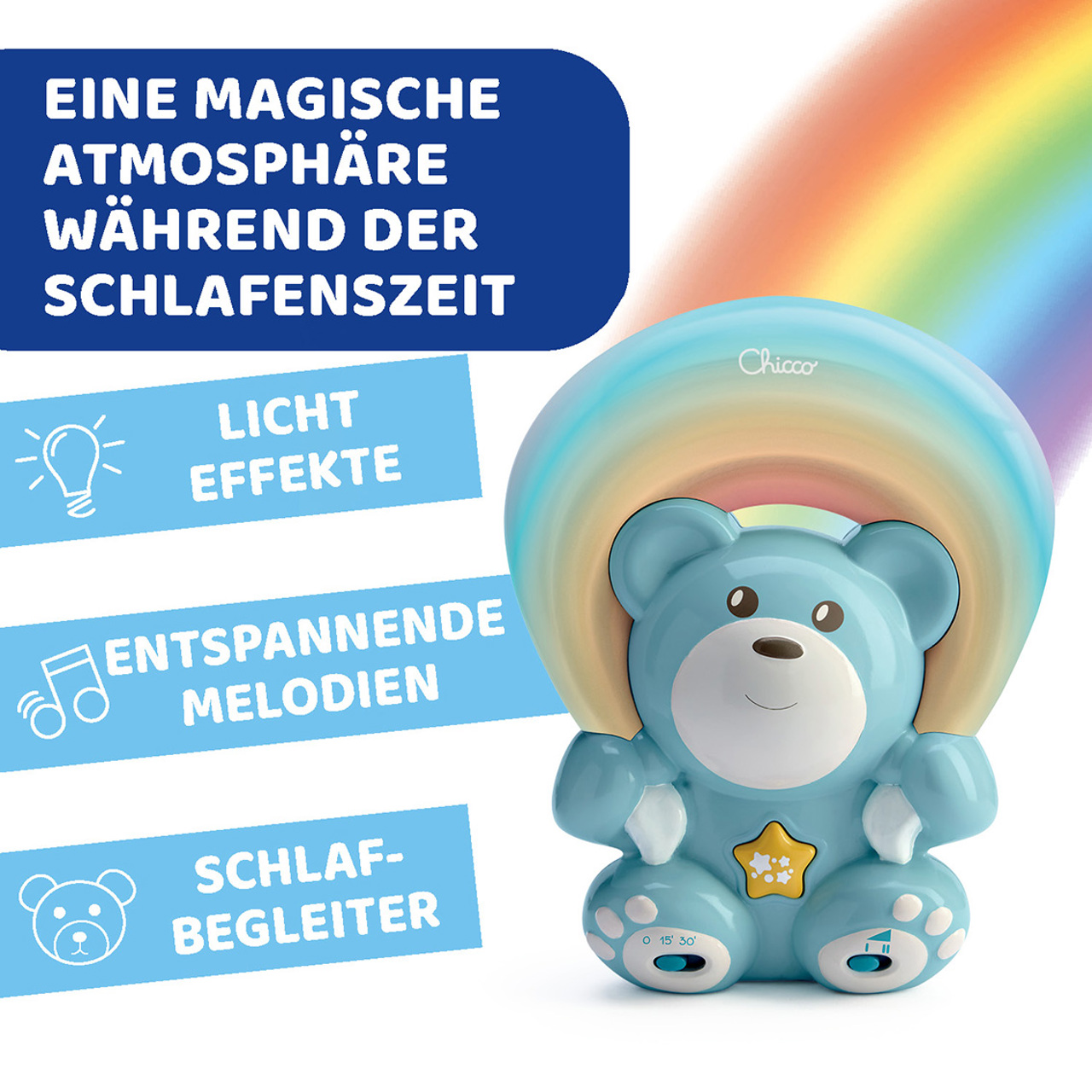 Regenbogenprojektor Bär null - 2