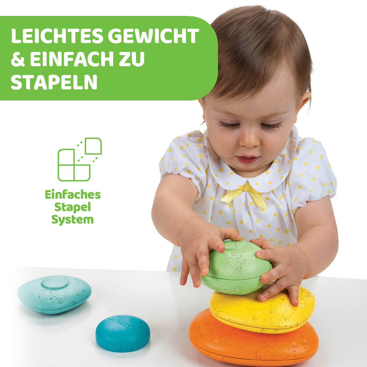 Balance-Steine zum Stapeln ECO+ null - 3