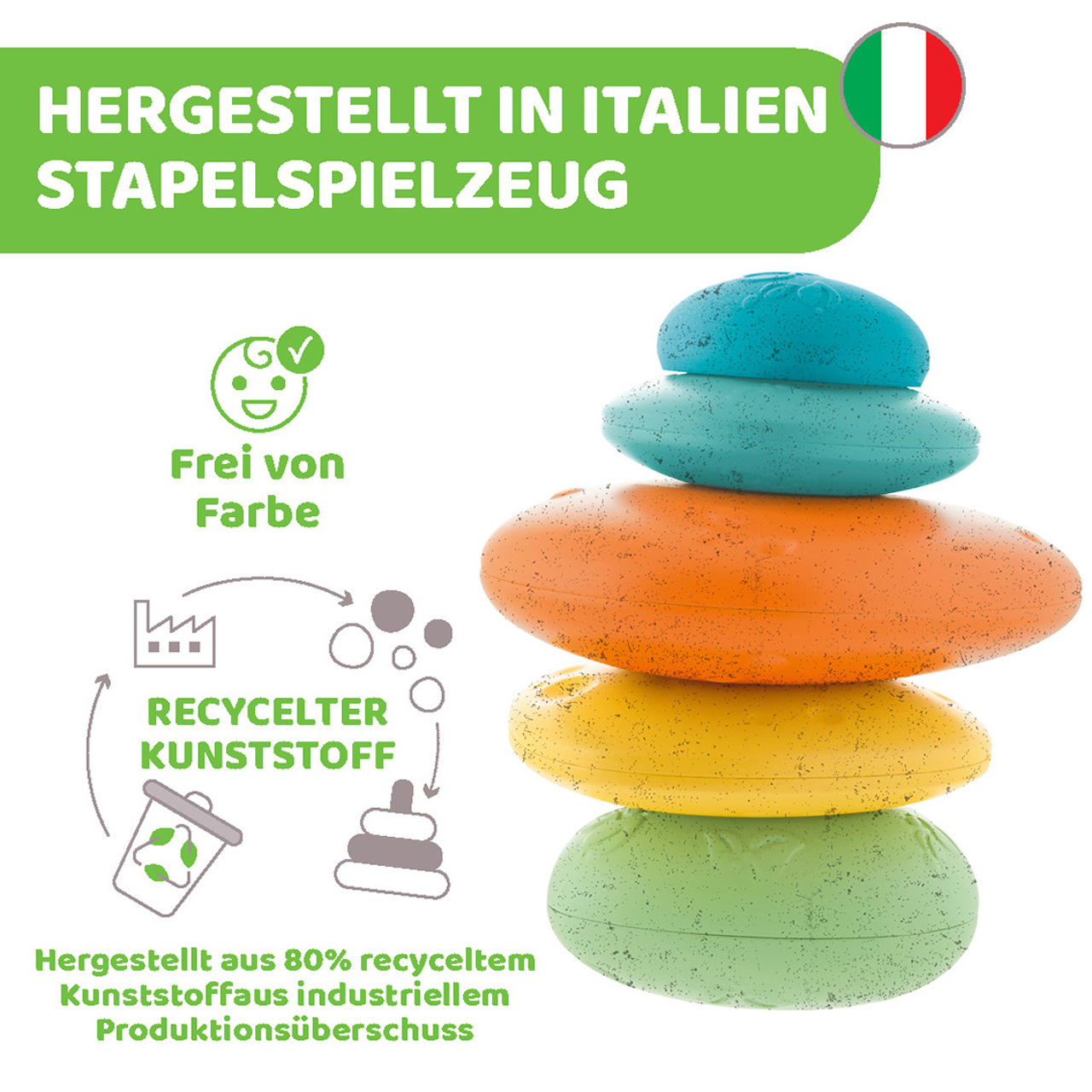 Balance-Steine zum Stapeln ECO+ null - 4