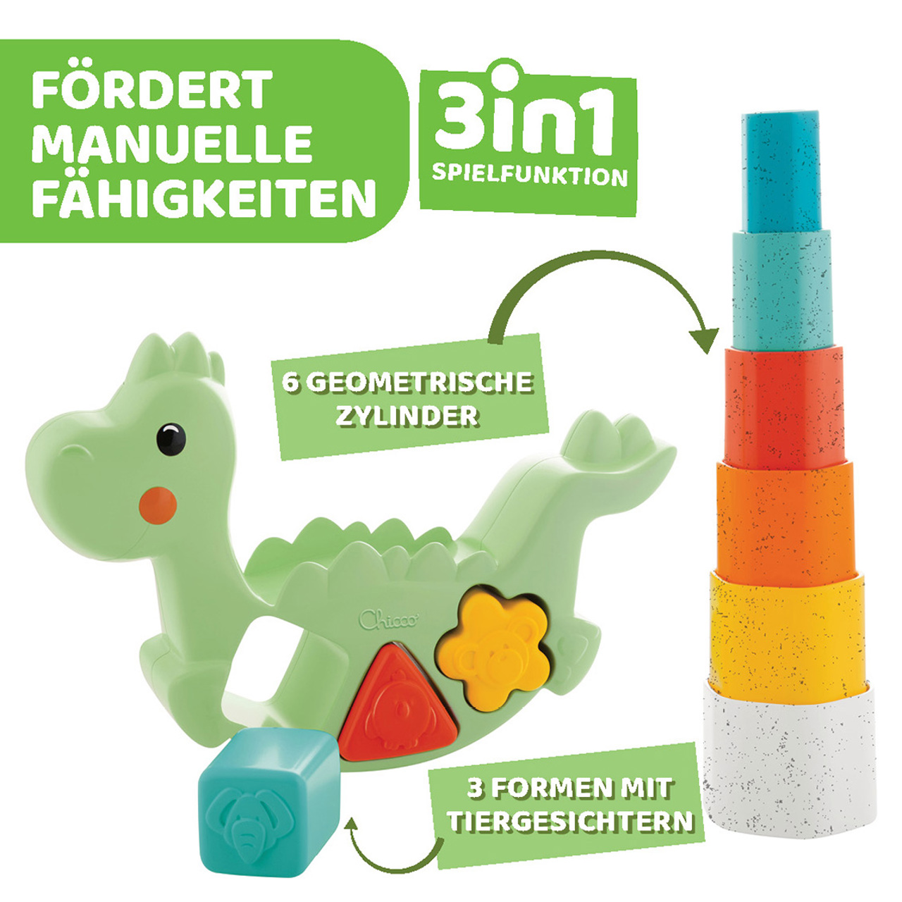 2in1 Schaukeldino ECO+ null - 2