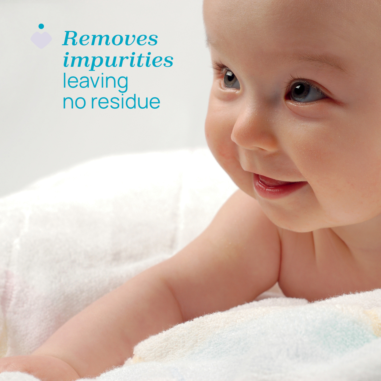 Baby Skin - Quadratische Wattepads, 60 ST., 0M+ null - 2