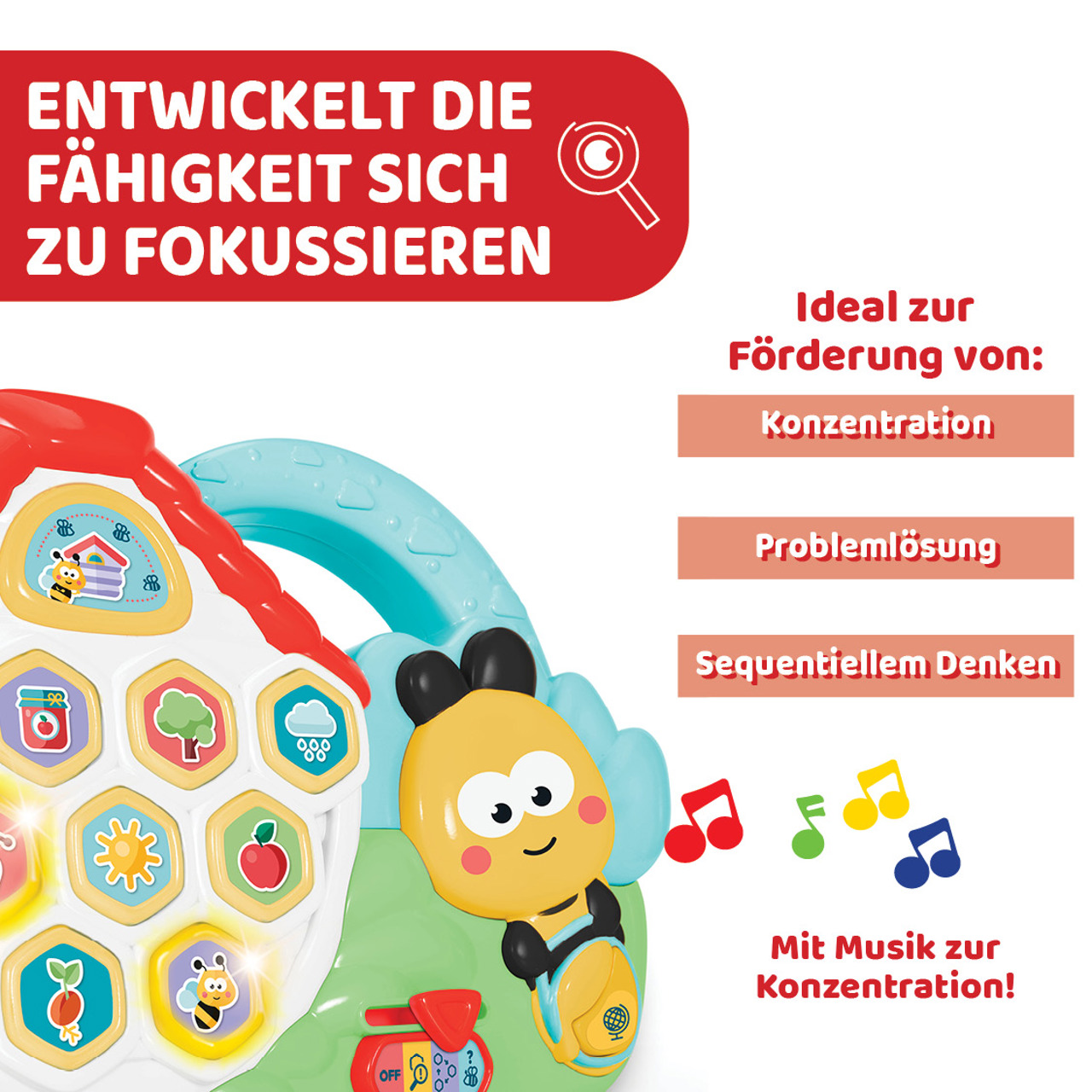 Spiele und Lerne mit den Bienen null - 6
