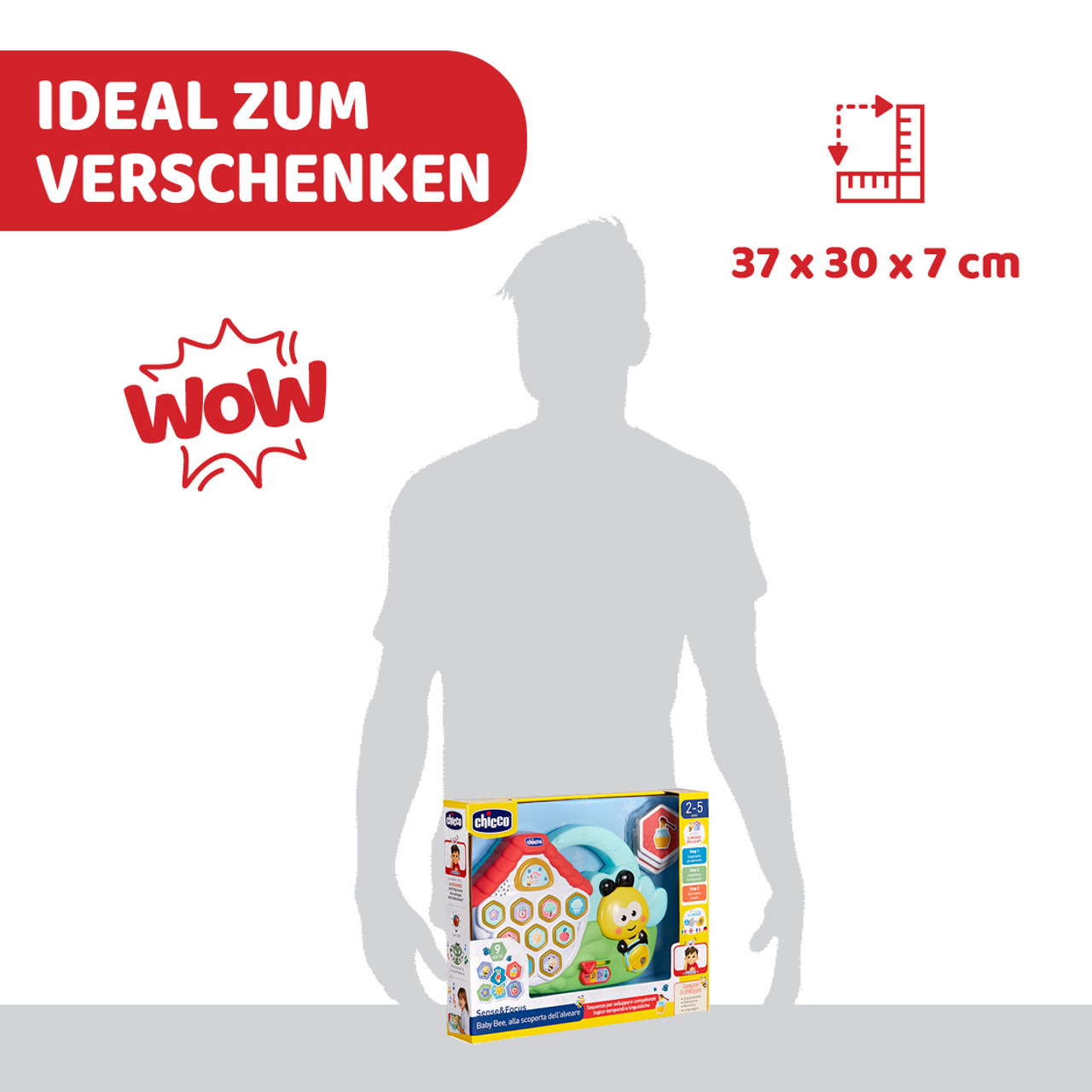 Spiele und Lerne mit den Bienen null - 7