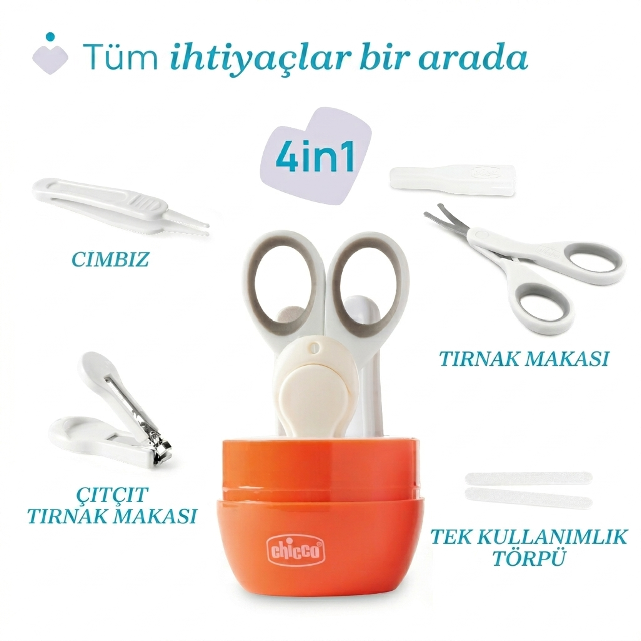 Bebek Tırnak Bakım Seti  null - 4