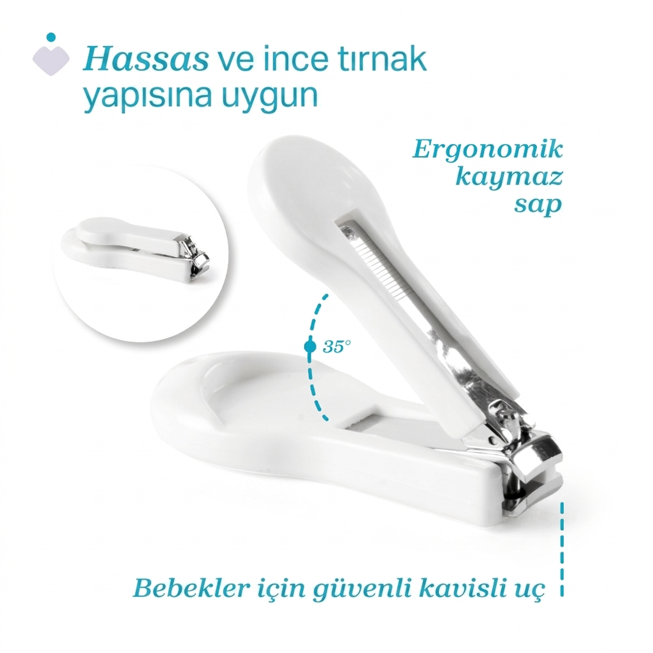 Bebek Tırnak Bakım Seti  null - 2