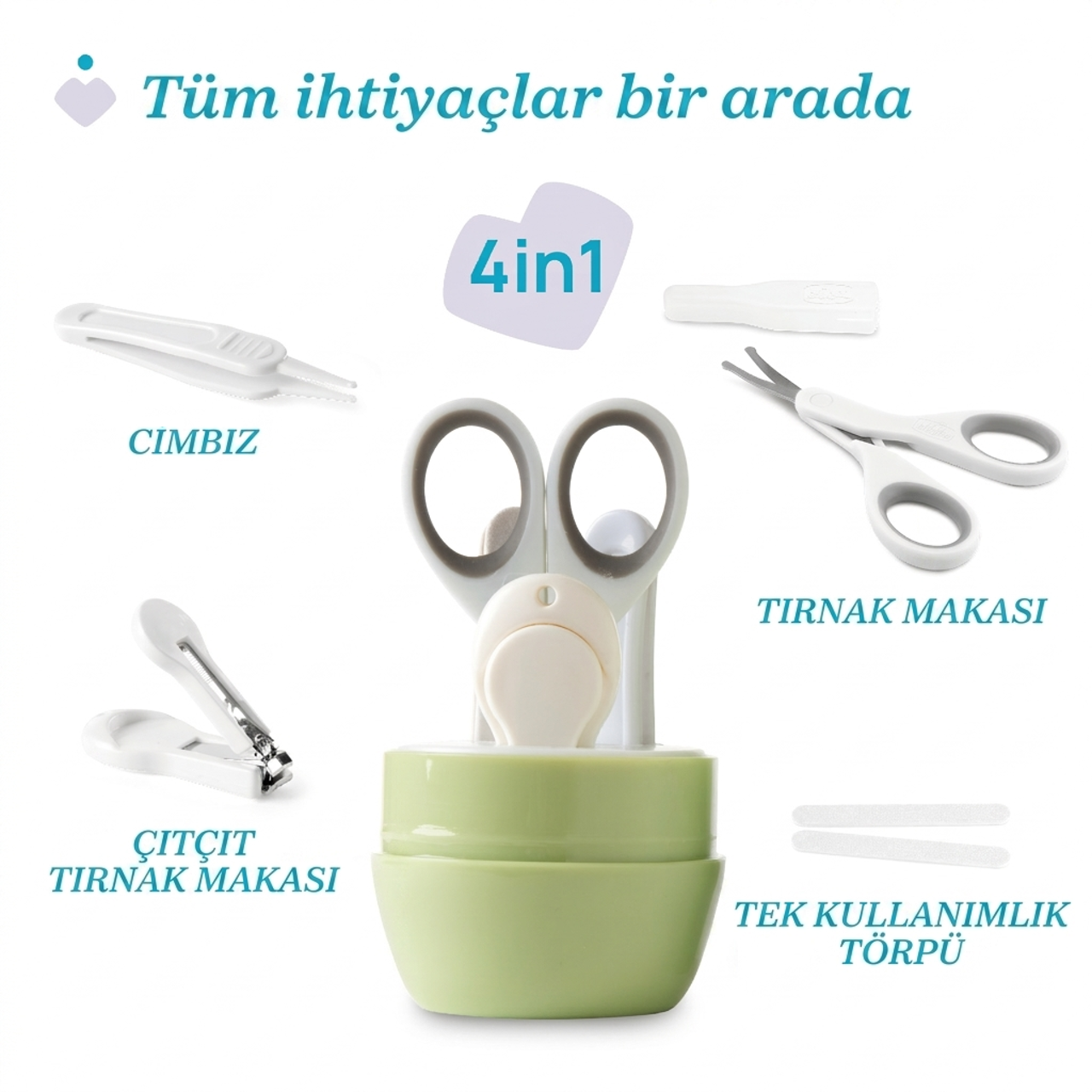 Bebek Tırnak Bakım Seti  null - 6