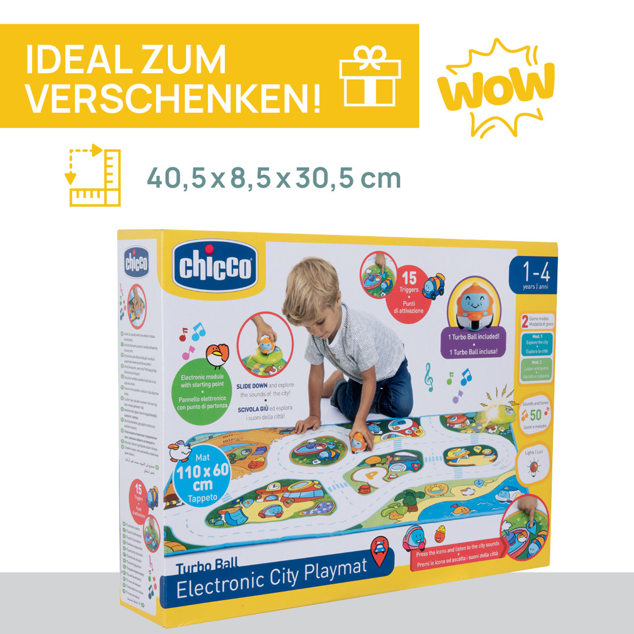 Elektronische Stadt Spielmatte null - 6