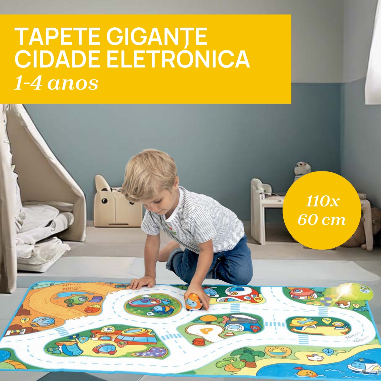 Tapete Interativo Turbo Ball Chicco - 1