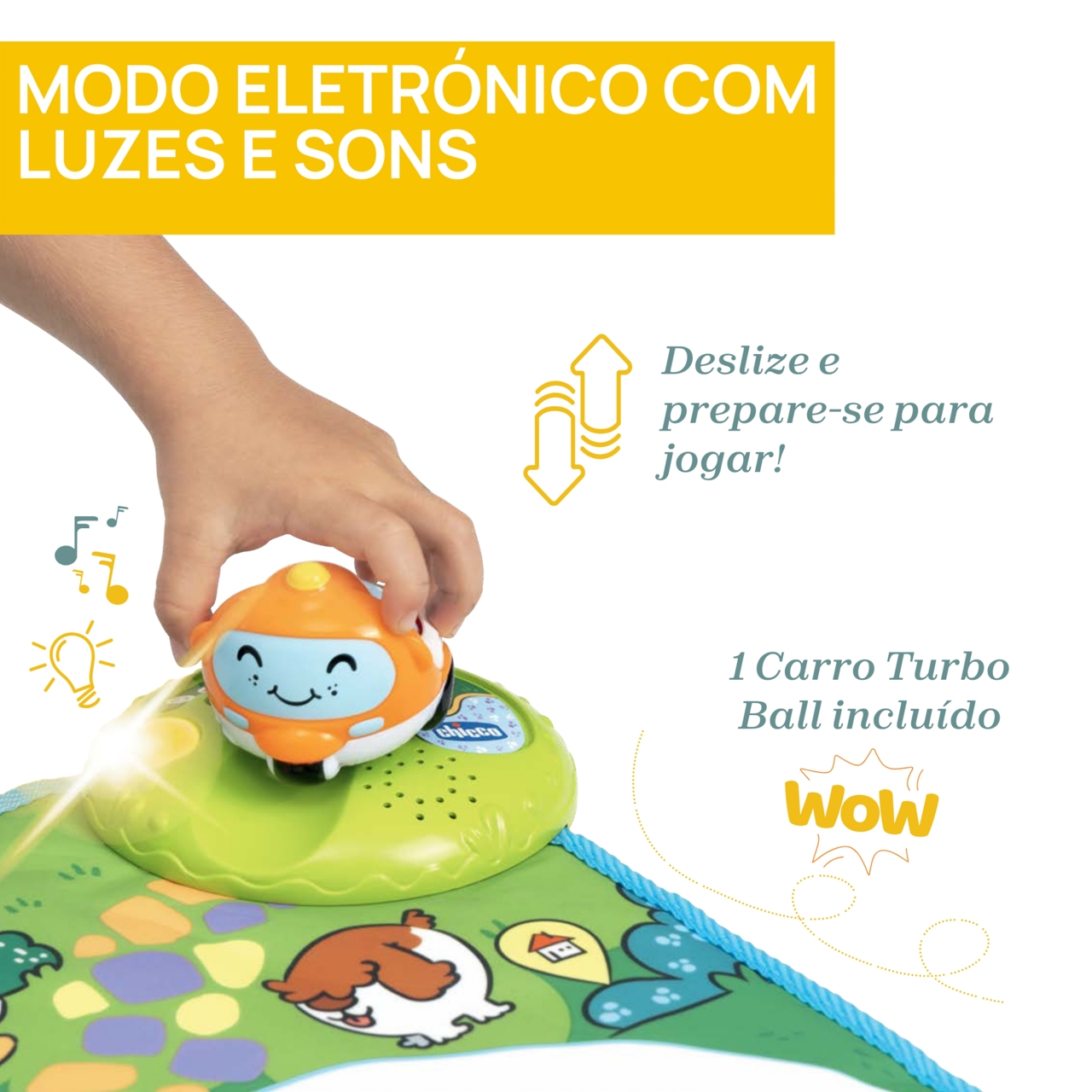 Tapete Interativo Turbo Ball Chicco - 3