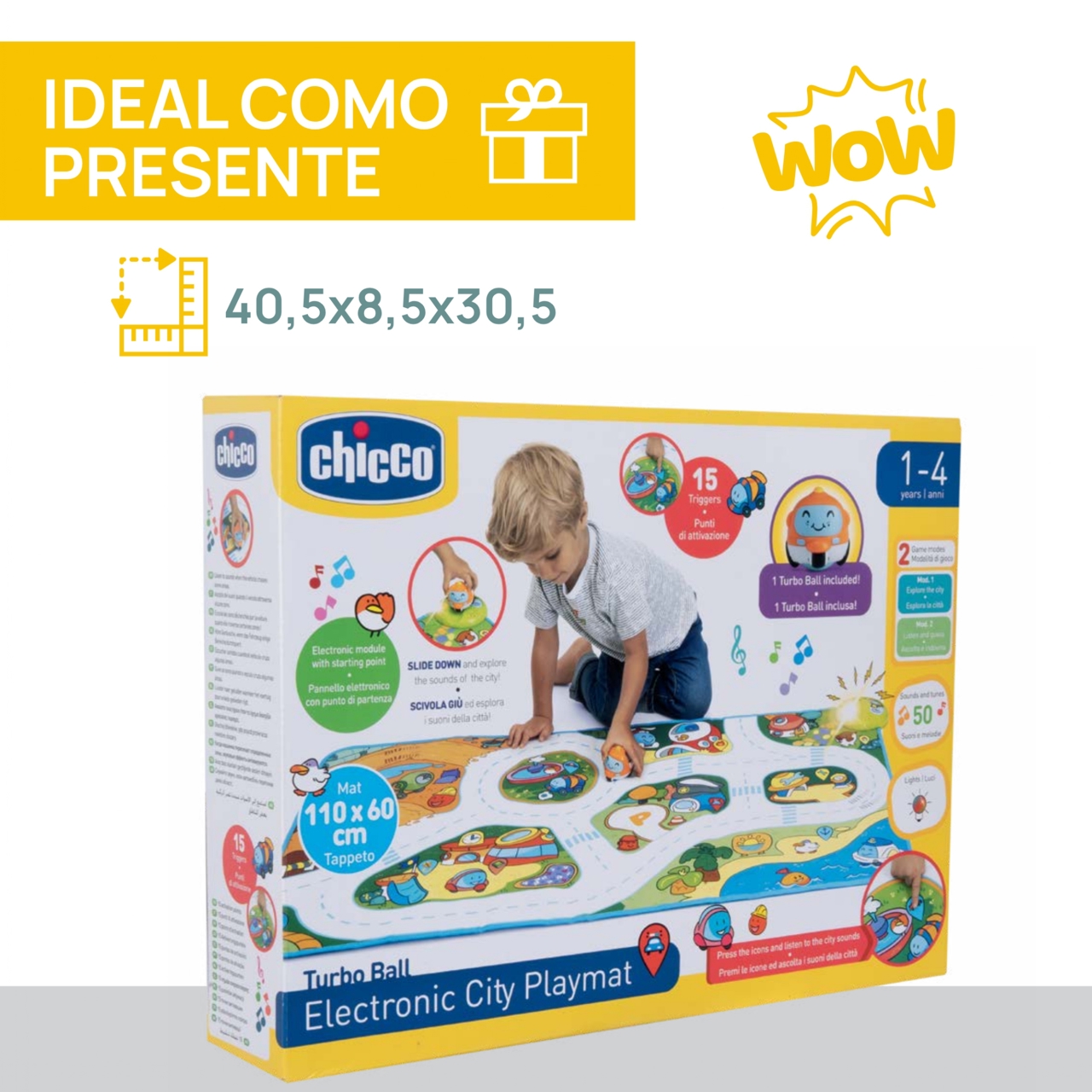 Tapete Interativo Turbo Ball Chicco - 6