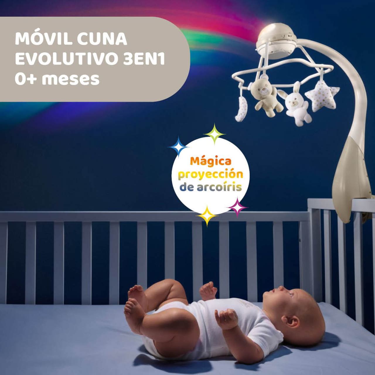 Móvil Rainbow Cot null - 1