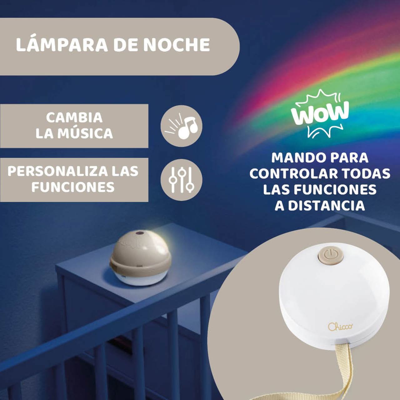 Móvil Rainbow Cot null - 4