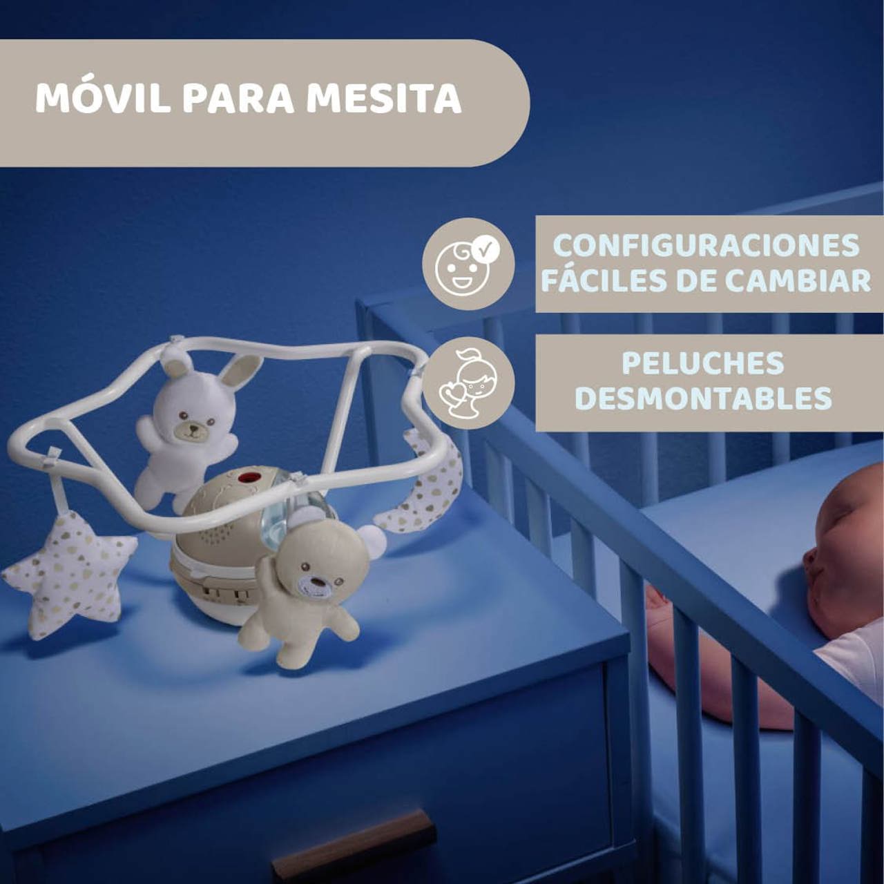 Móvil Rainbow Cot null - 5