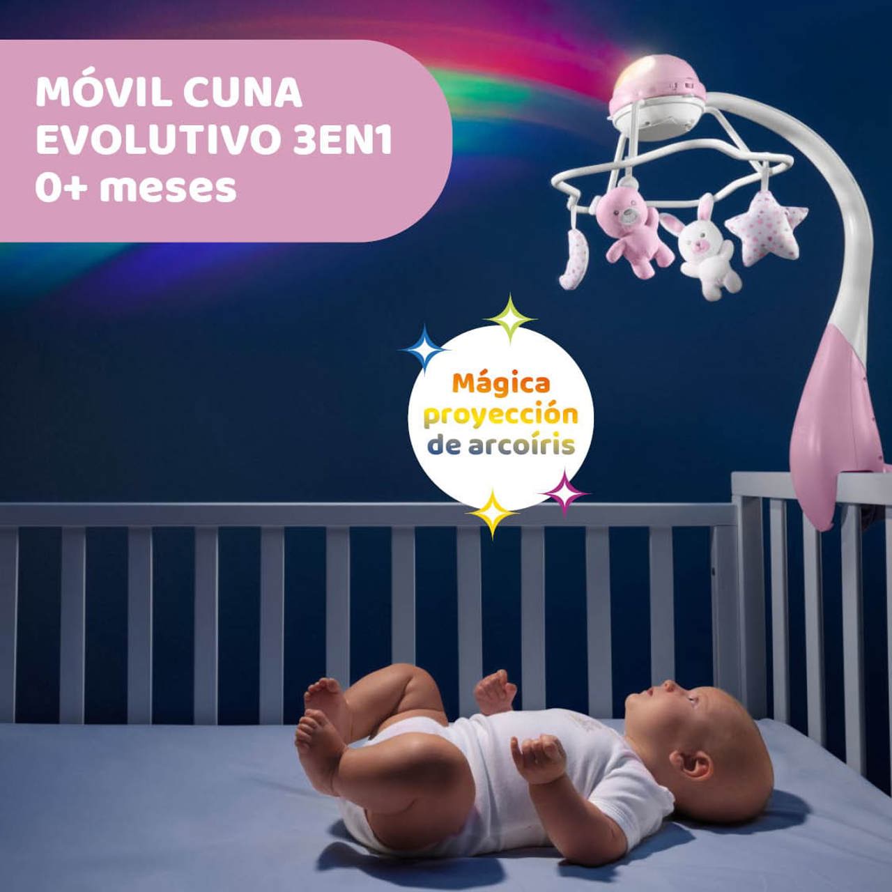 Móvil Rainbow Cot null - 1