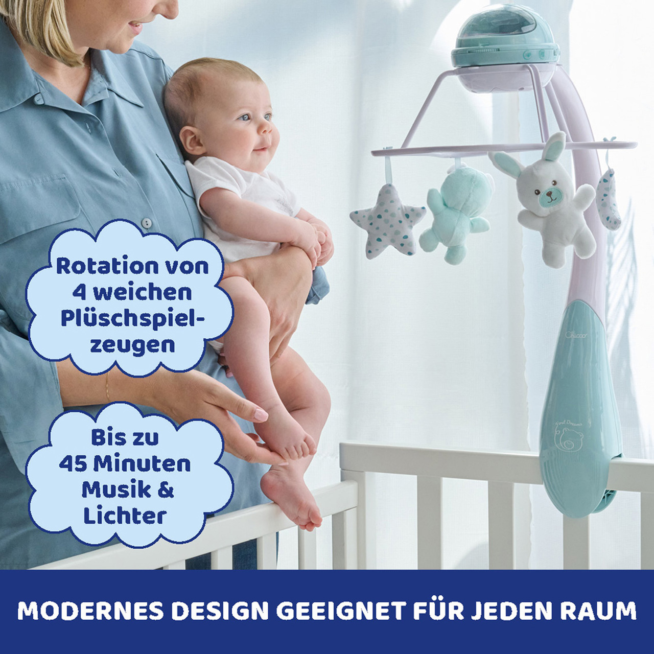 3in1 Mobile mit Regenbogenprojektion null - 7