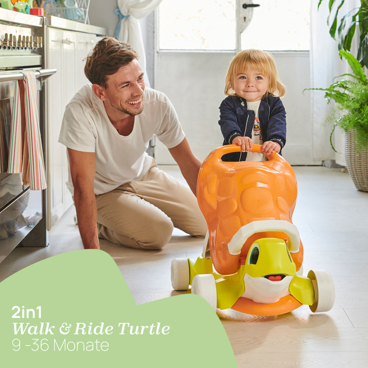 Walk & Ride Turtle 2in1 Lauflernhilfe null - 1