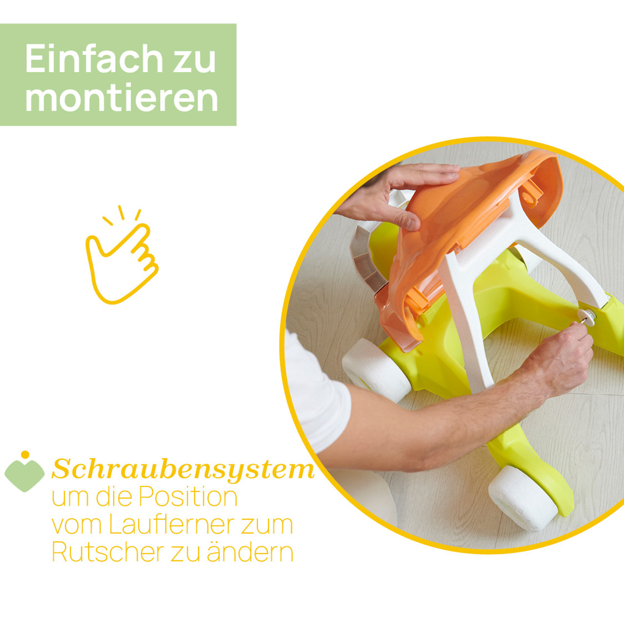 Walk & Ride Turtle 2in1 Lauflernhilfe null - 5