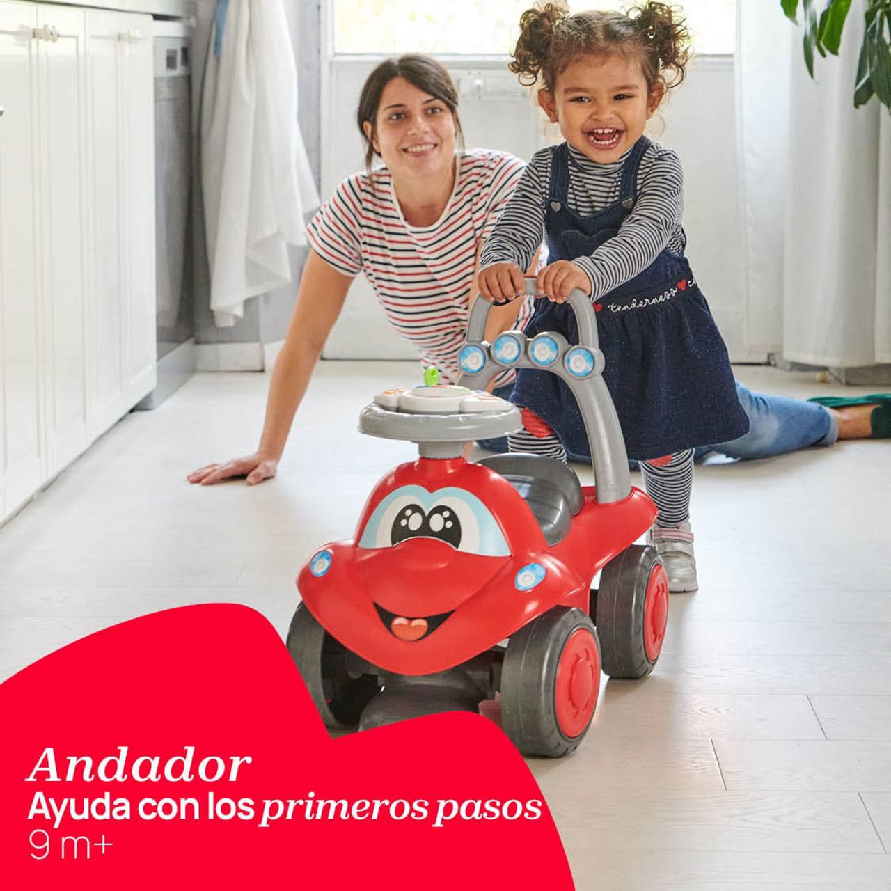 Correpasillos y andador Billy Walk&Ride 2 en 1 Chicco - 4