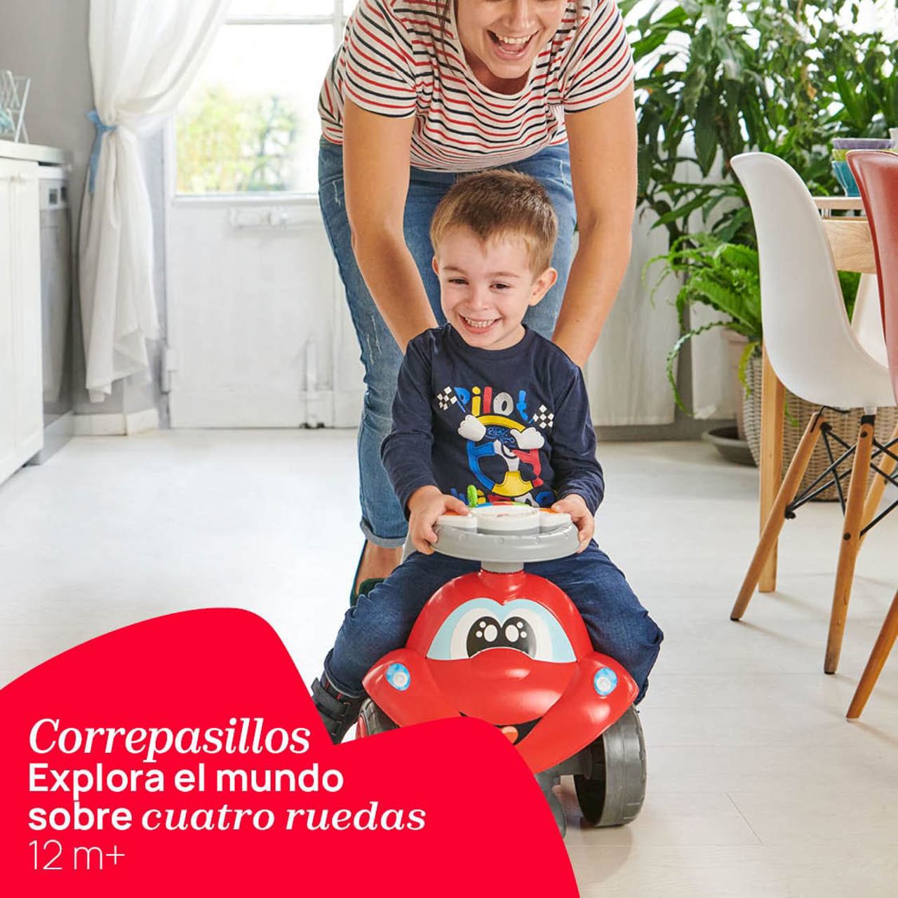 Correpasillos y andador Billy Walk&Ride 2 en 1 Chicco - 5