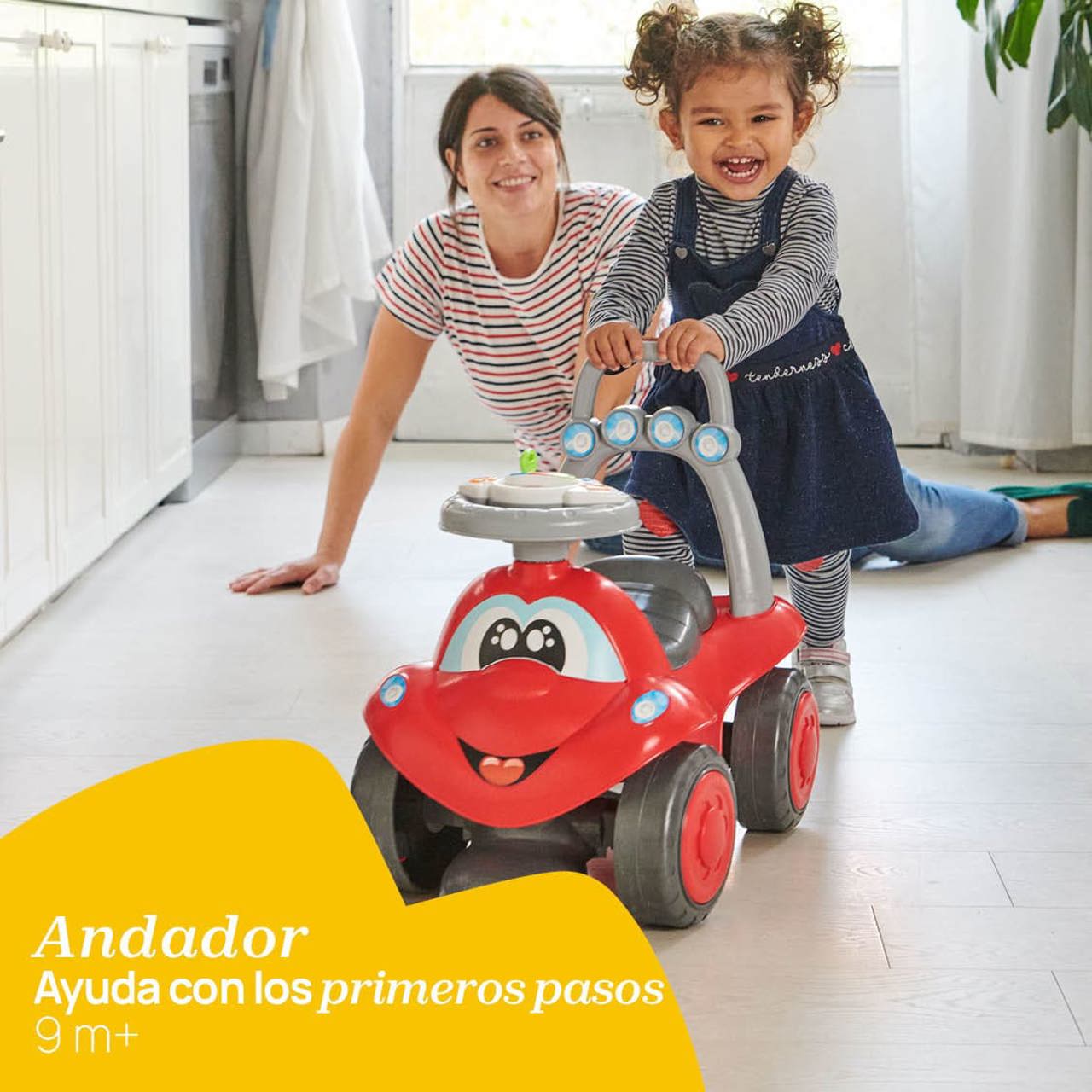 Correpasillos y andador Billy Walk&Ride 2 en 1 Chicco - 4