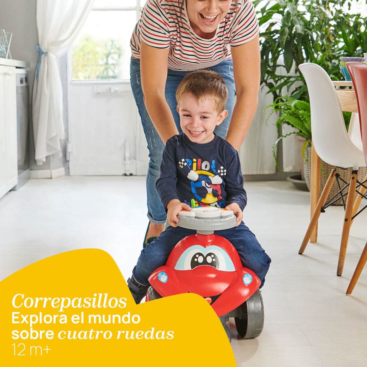 Correpasillos y andador Billy Walk&Ride 2 en 1 Chicco - 5