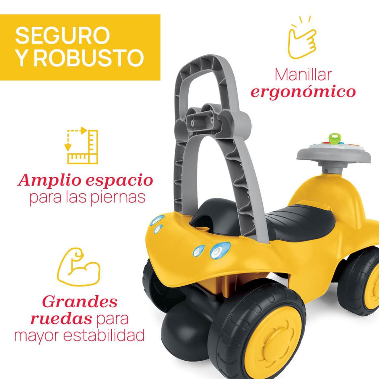 Correpasillos y andador Billy Walk&Ride 2 en 1 Chicco - 6