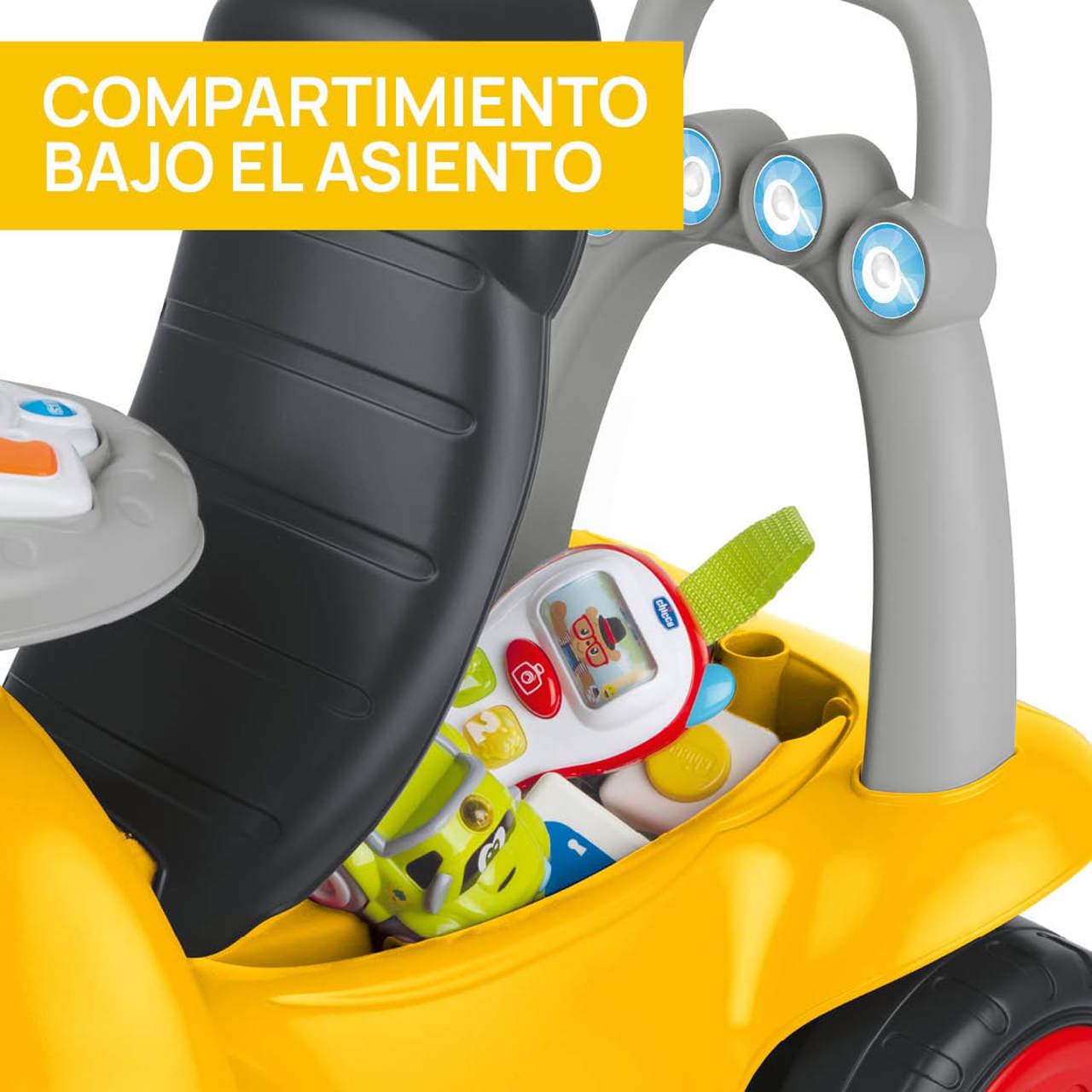 Correpasillos y andador Billy Walk&Ride 2 en 1 Chicco - 7
