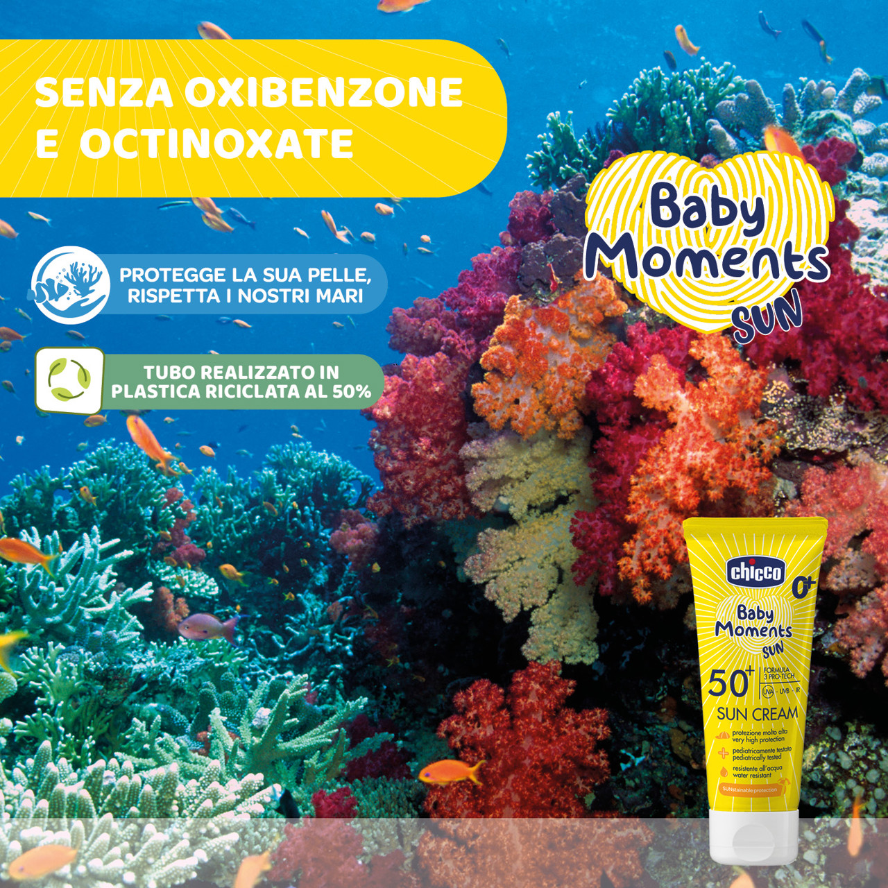 Baby Moments SUN - Crema solare SPF 50+ 75 ml. image number 2
