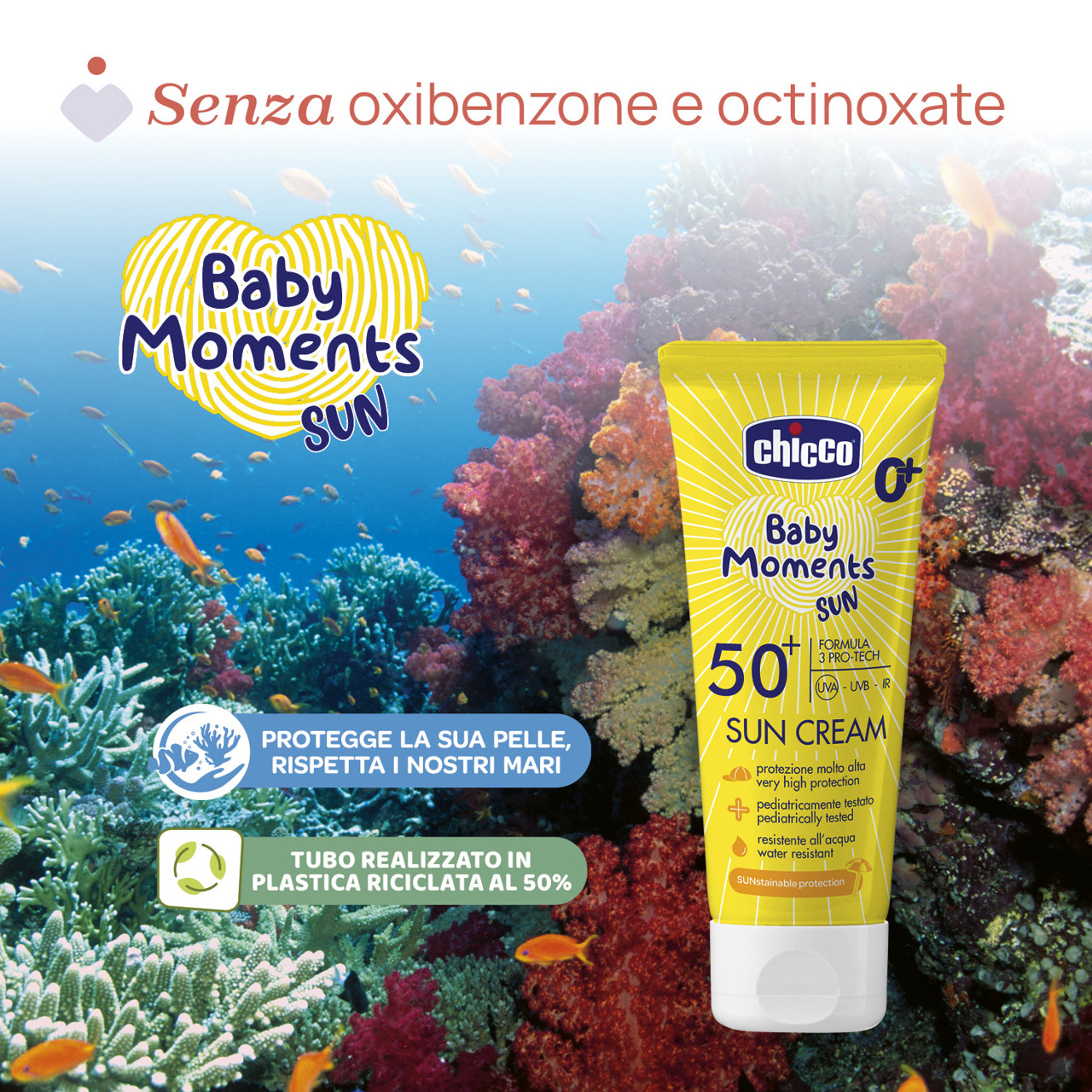 Baby Moments SUN - Crema solare SPF 50+ 75 ml. image number 2