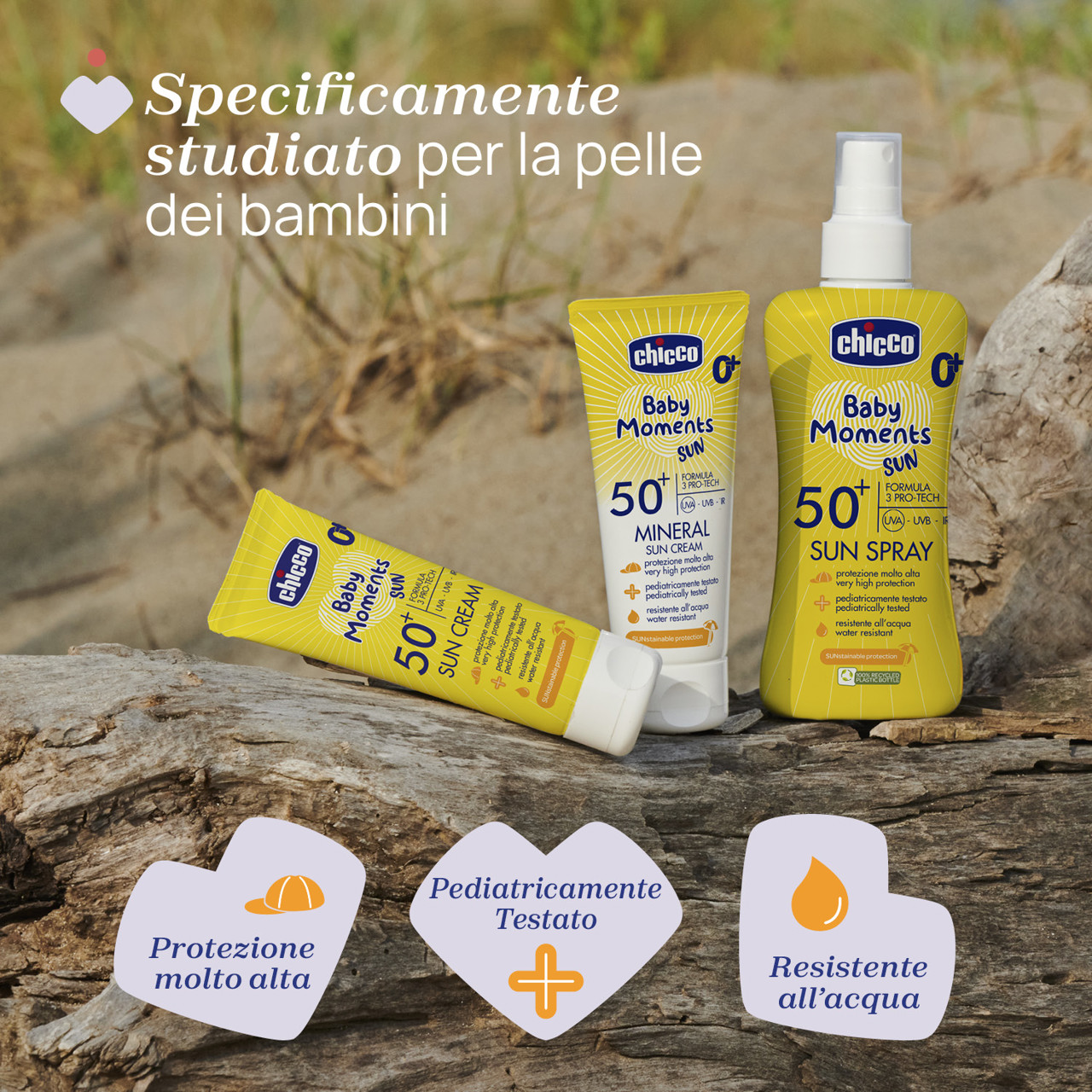 Baby Moments SUN - Crema solare SPF 50+ 75 ml. image number 4