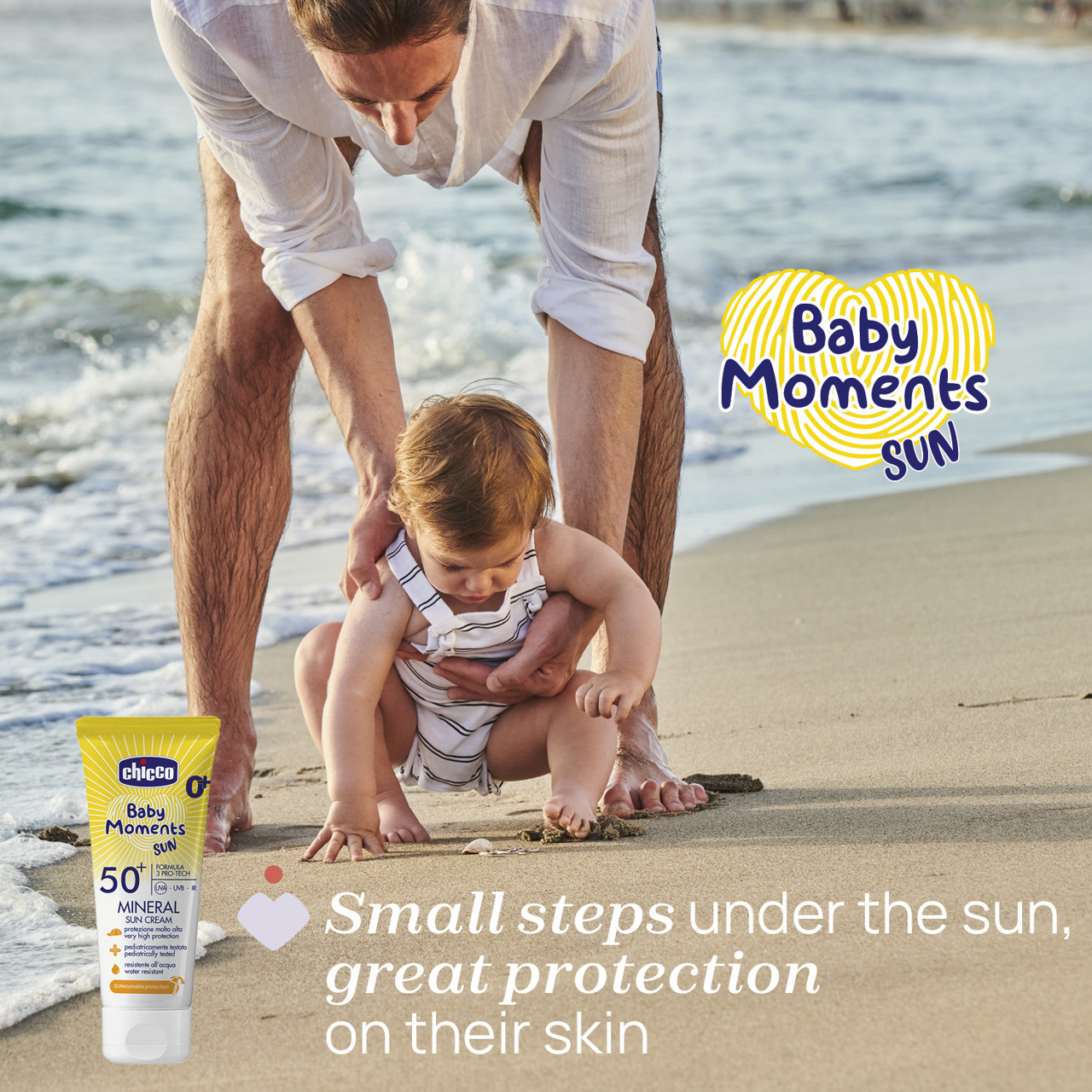 Crème Solaire Minérale pour Bébé Moments SUN de 75 ml null - 1