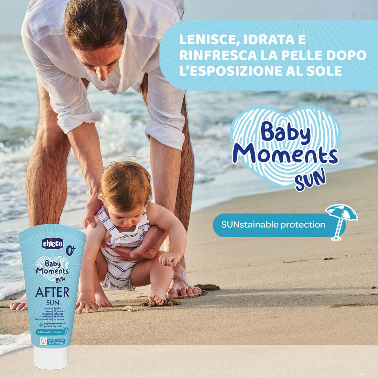 Latte dopo sole - Baby Moments Sun image number 1
